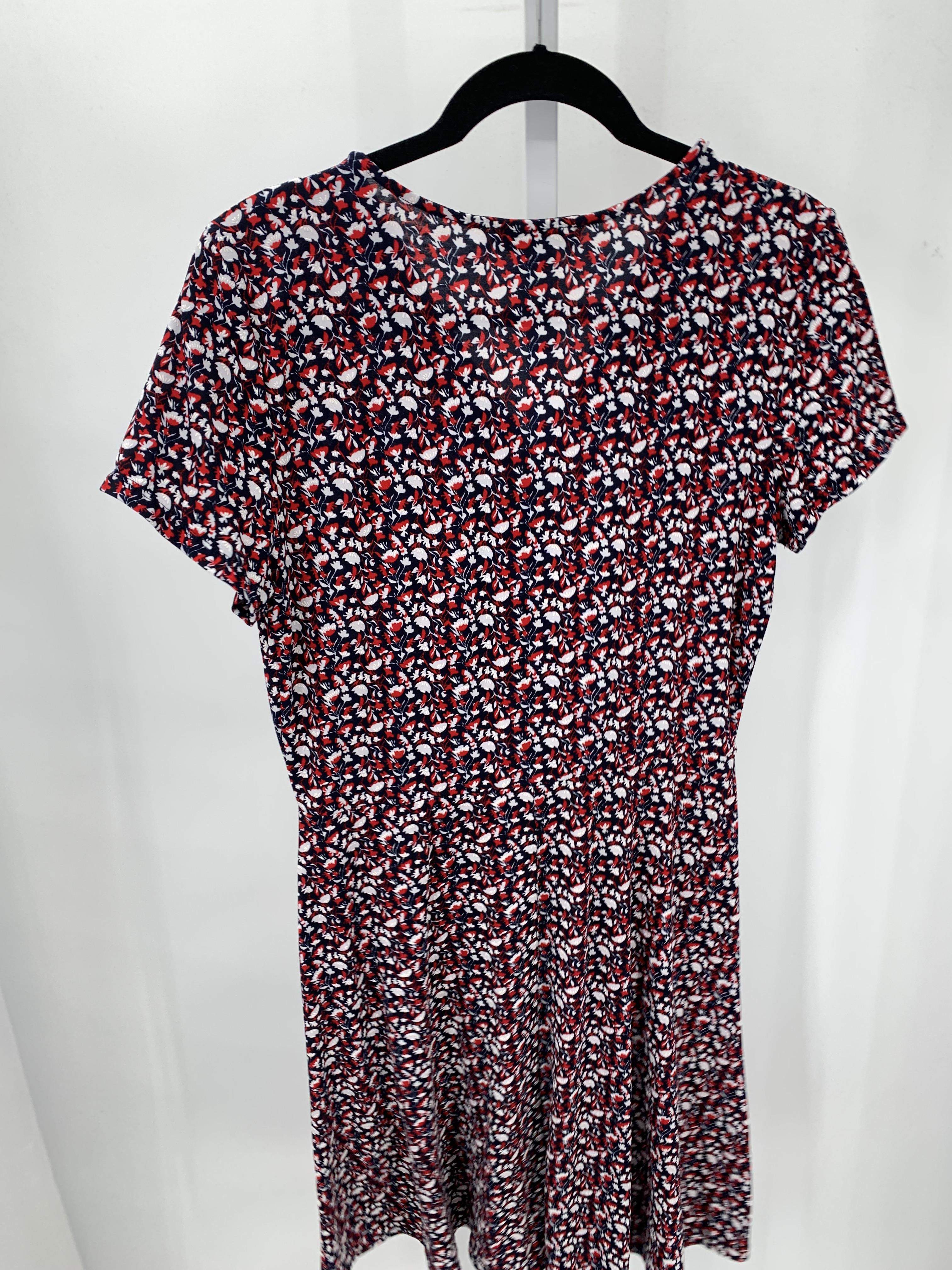 Size Small Misses Short Sleeve Dress