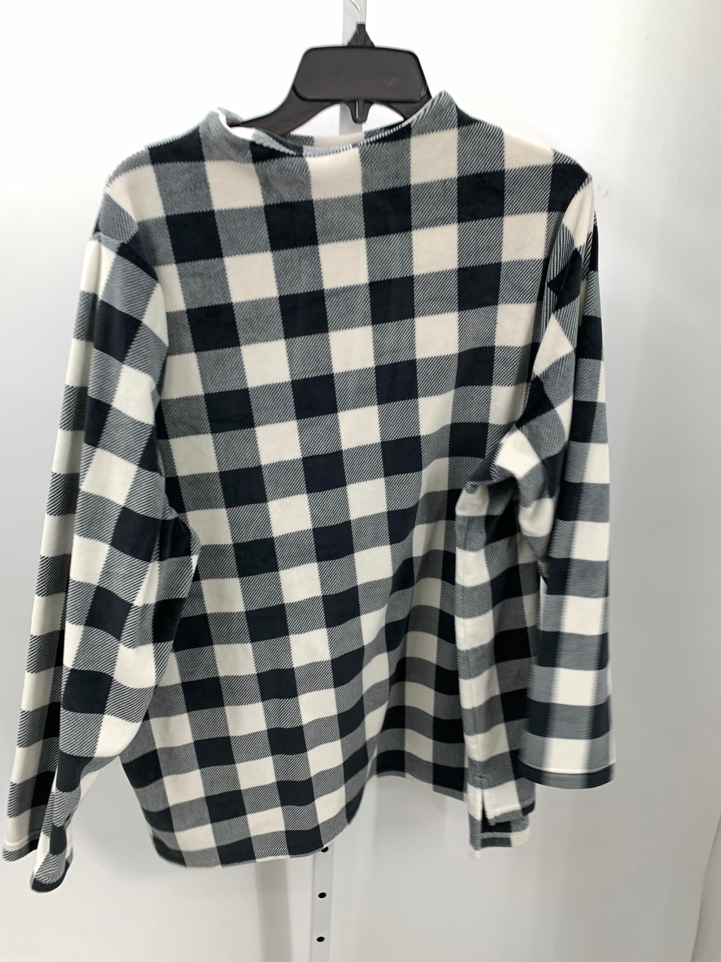 Lands End Size 2X Womens Long Sleeve Shirt