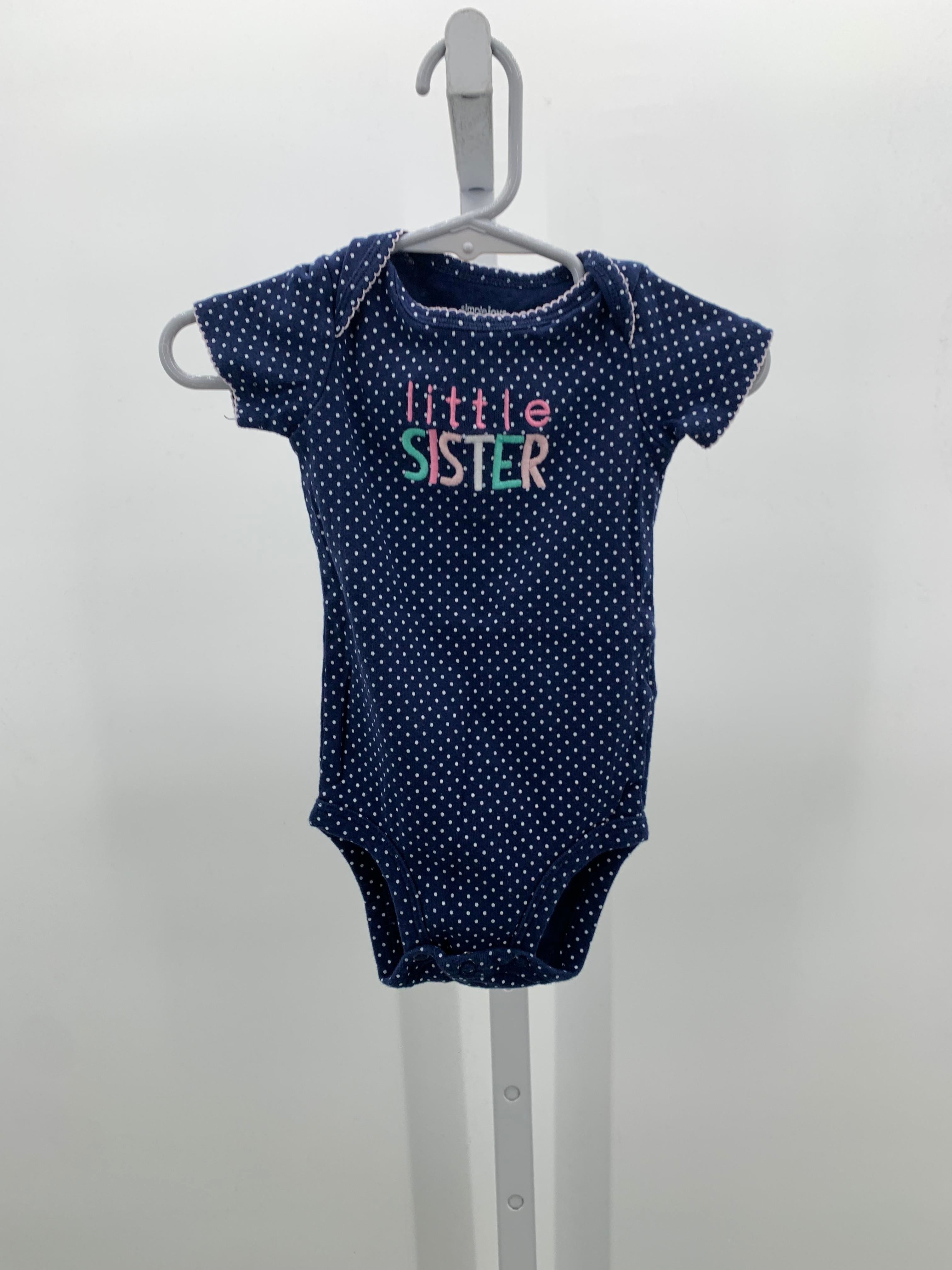 Simple Joys Size 6-9 mon Girls Short Sleeve Shirt