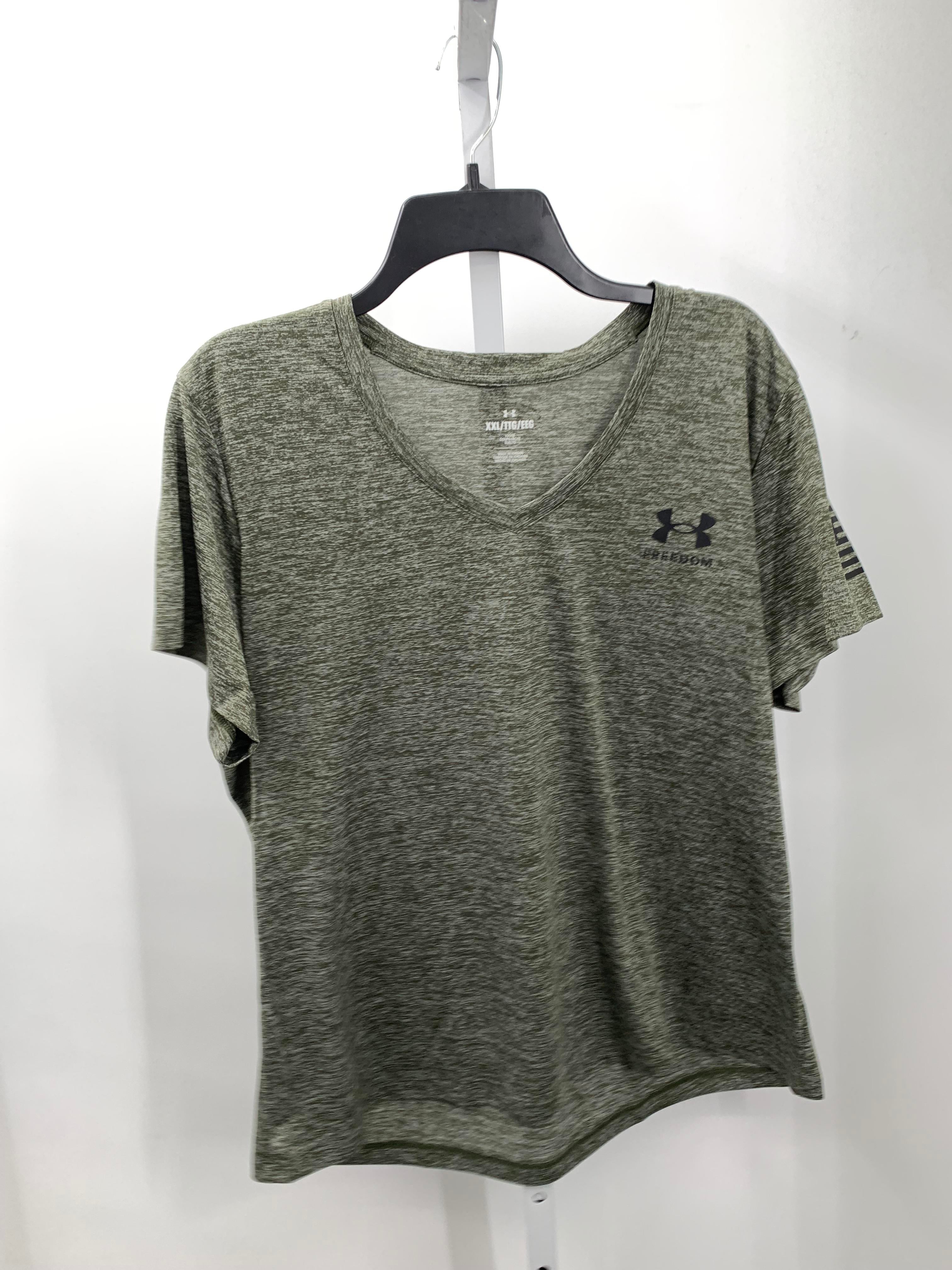 Under Armour Size XXL Misses Short Sleeve Shirt