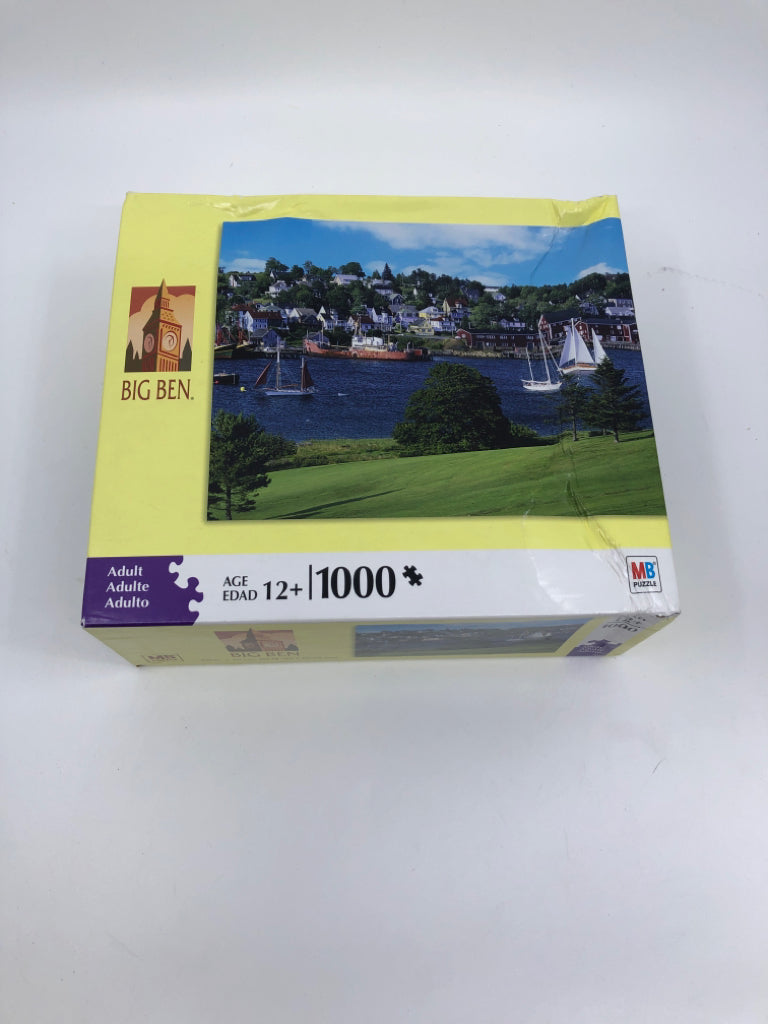 NIB SAILBOAT PUZZLE.