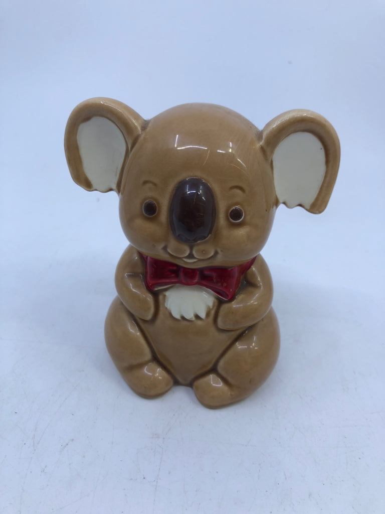 VTG KOALA BEAR PIGGY BANK.