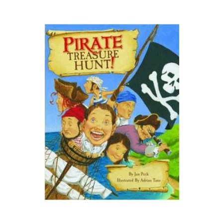 Pirate Treasure Hunt! (Hardcover) - Peck, Jan / Tans, Adrian