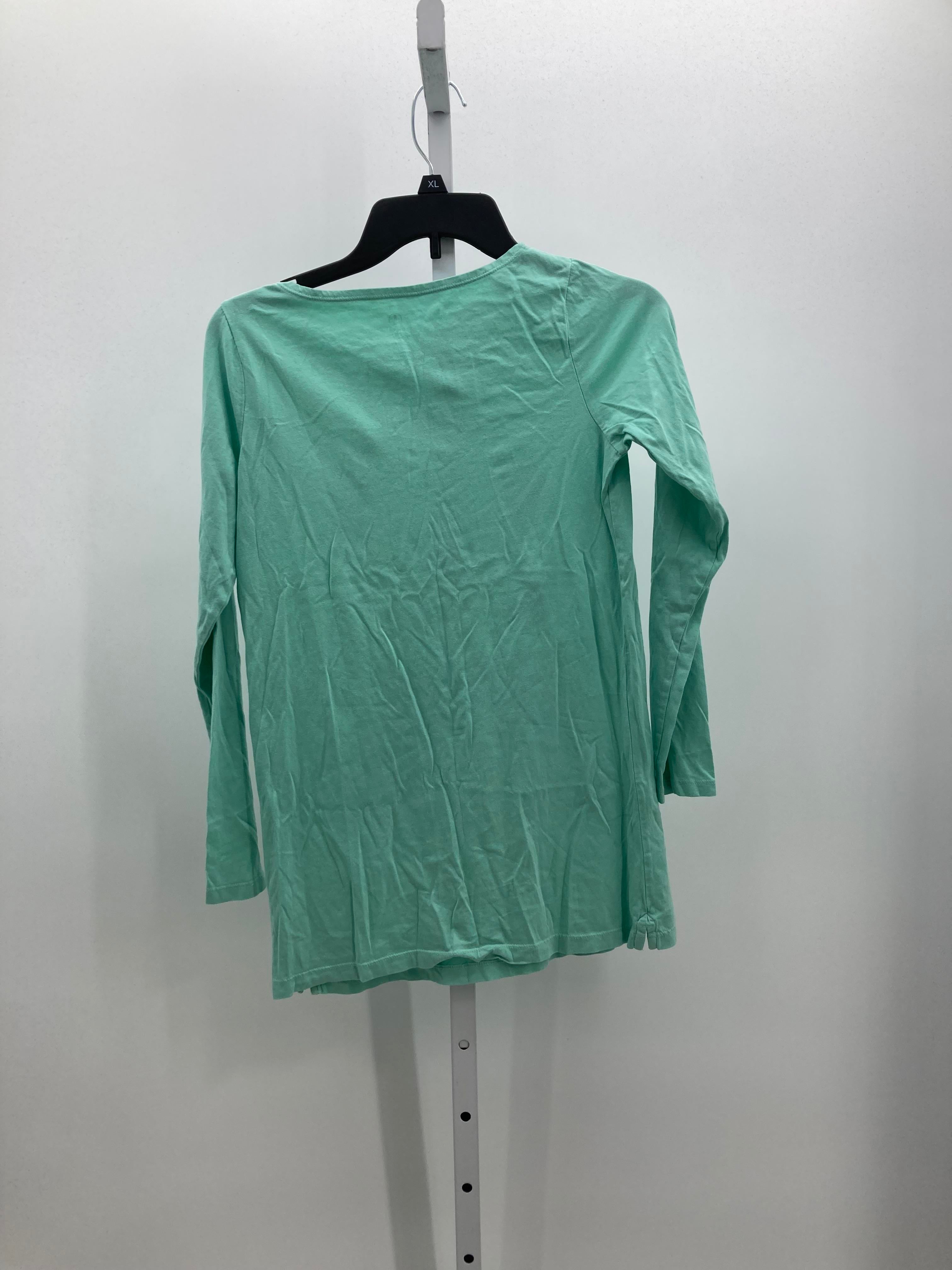Lands End Size 14 Girls Long Sleeve Shirt
