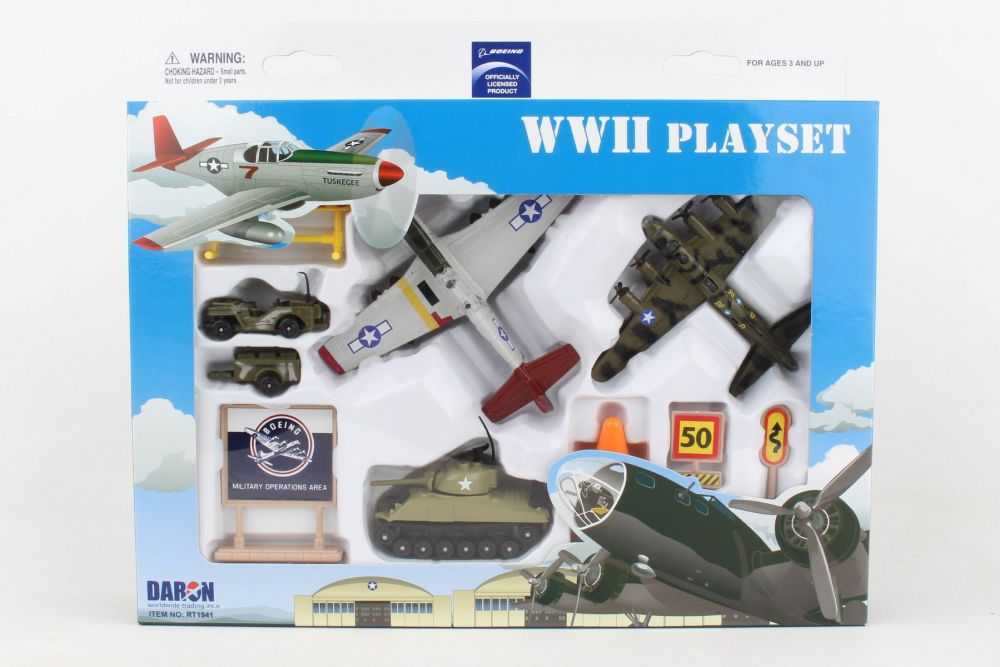 New - Boeing WWII Playset.