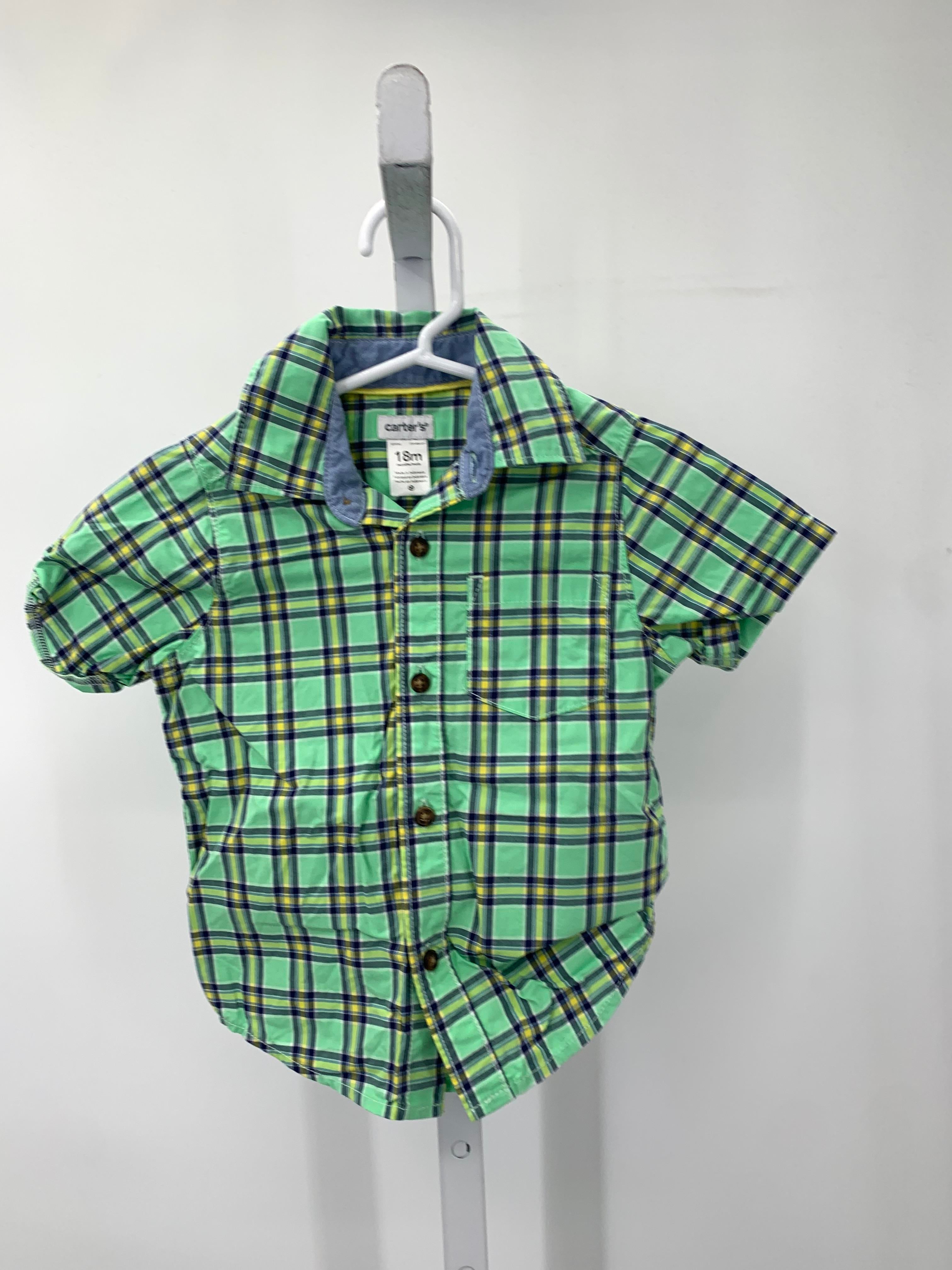 PLAID BTN DOWN