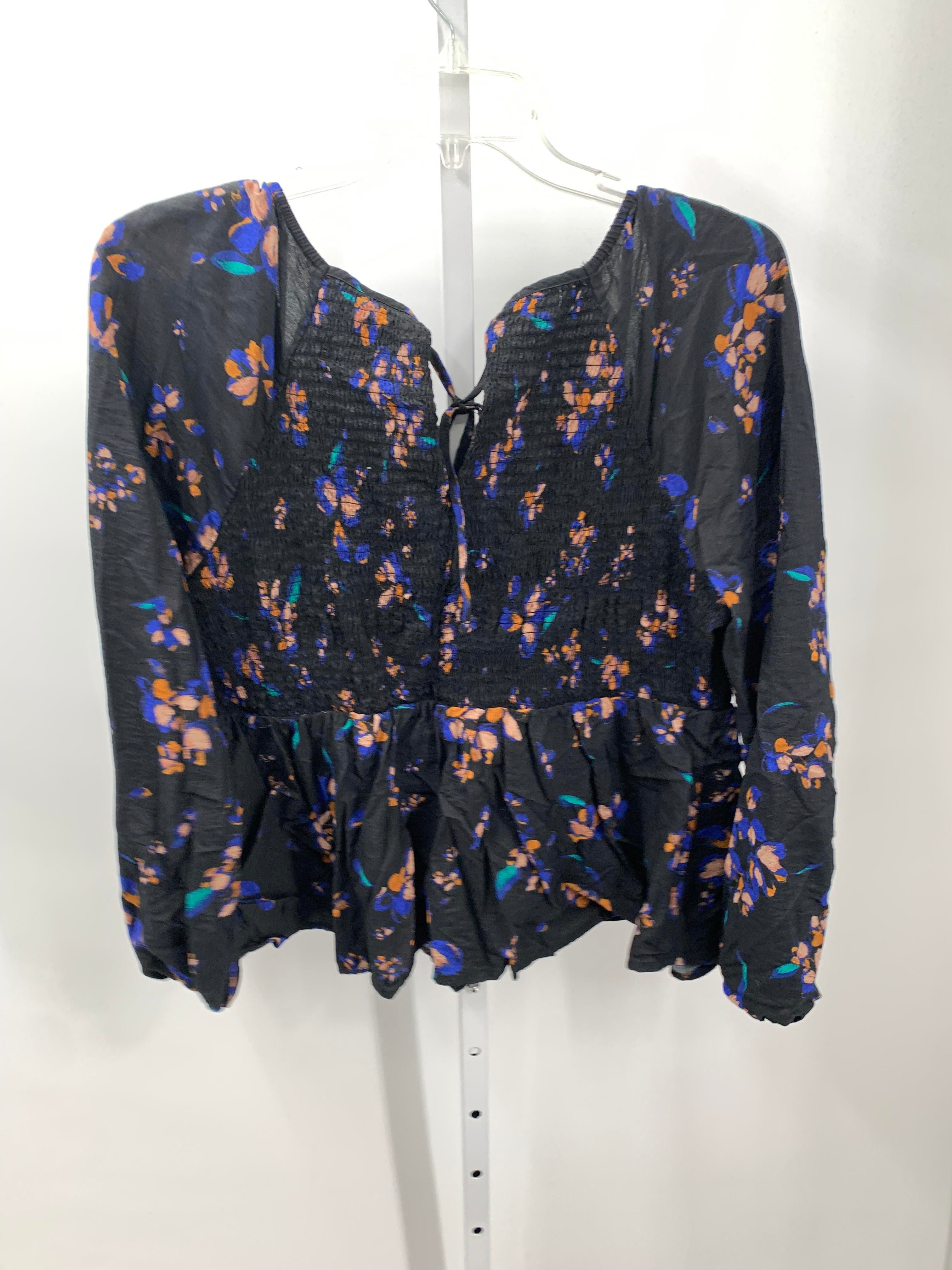 Ava & Viv Size 1X Womens Long Sleeve Shirt