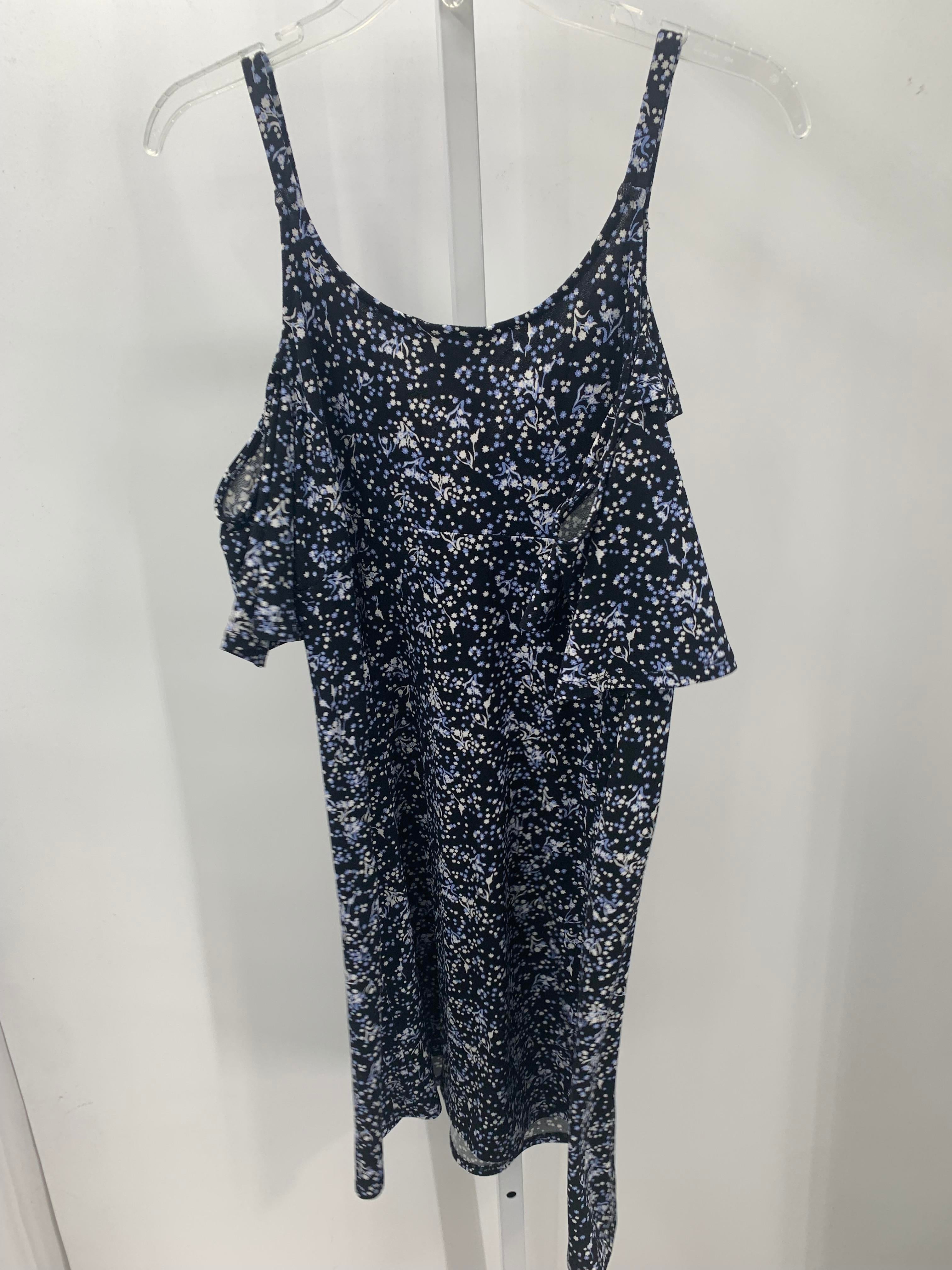 Motherhood Black Size Large Maternity Short Sleeve Dress