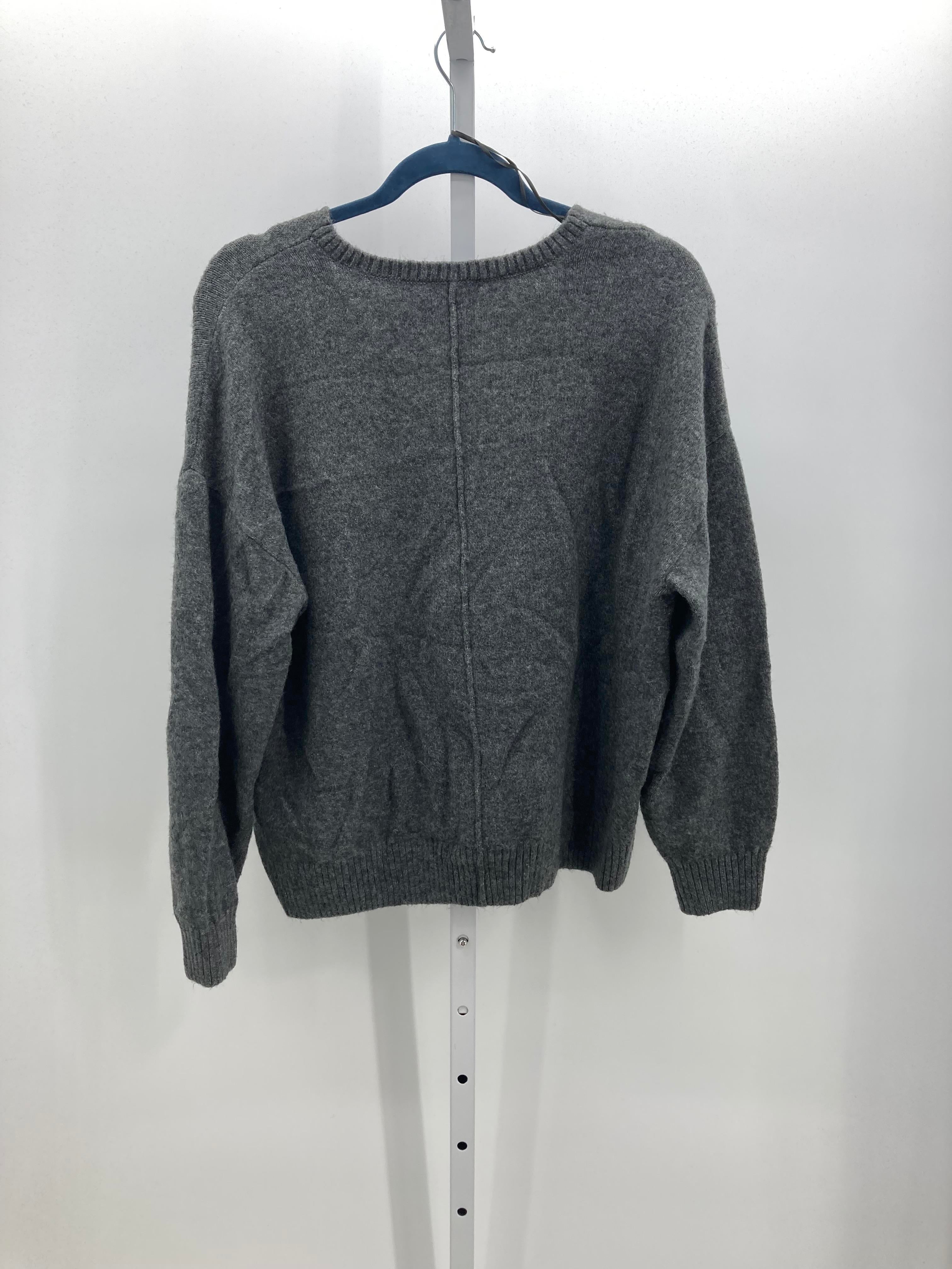 Vince Camuto Size Large Misses Long Slv Sweater