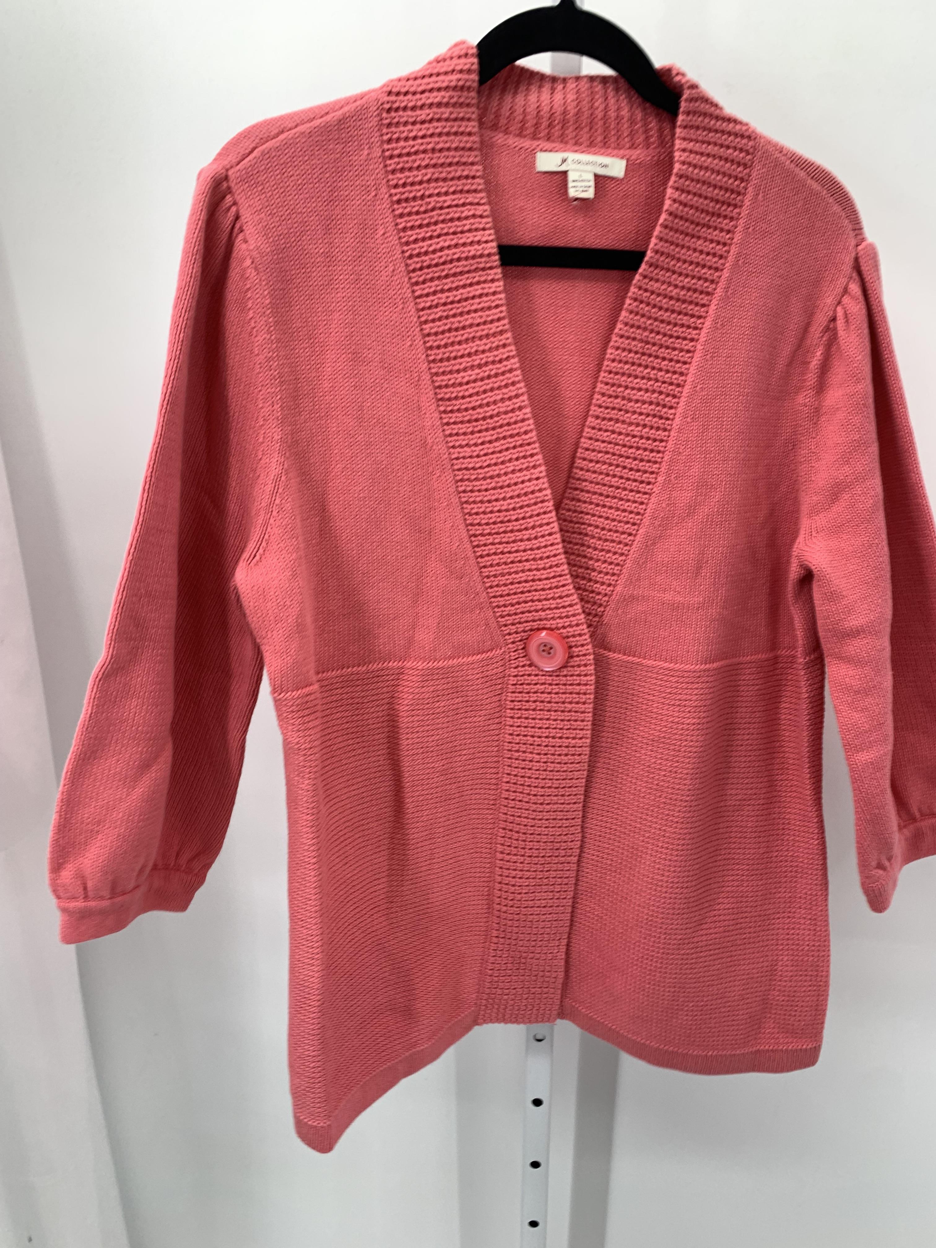 JM Collection Size Large Misses 3/4 Sleeve Sweater