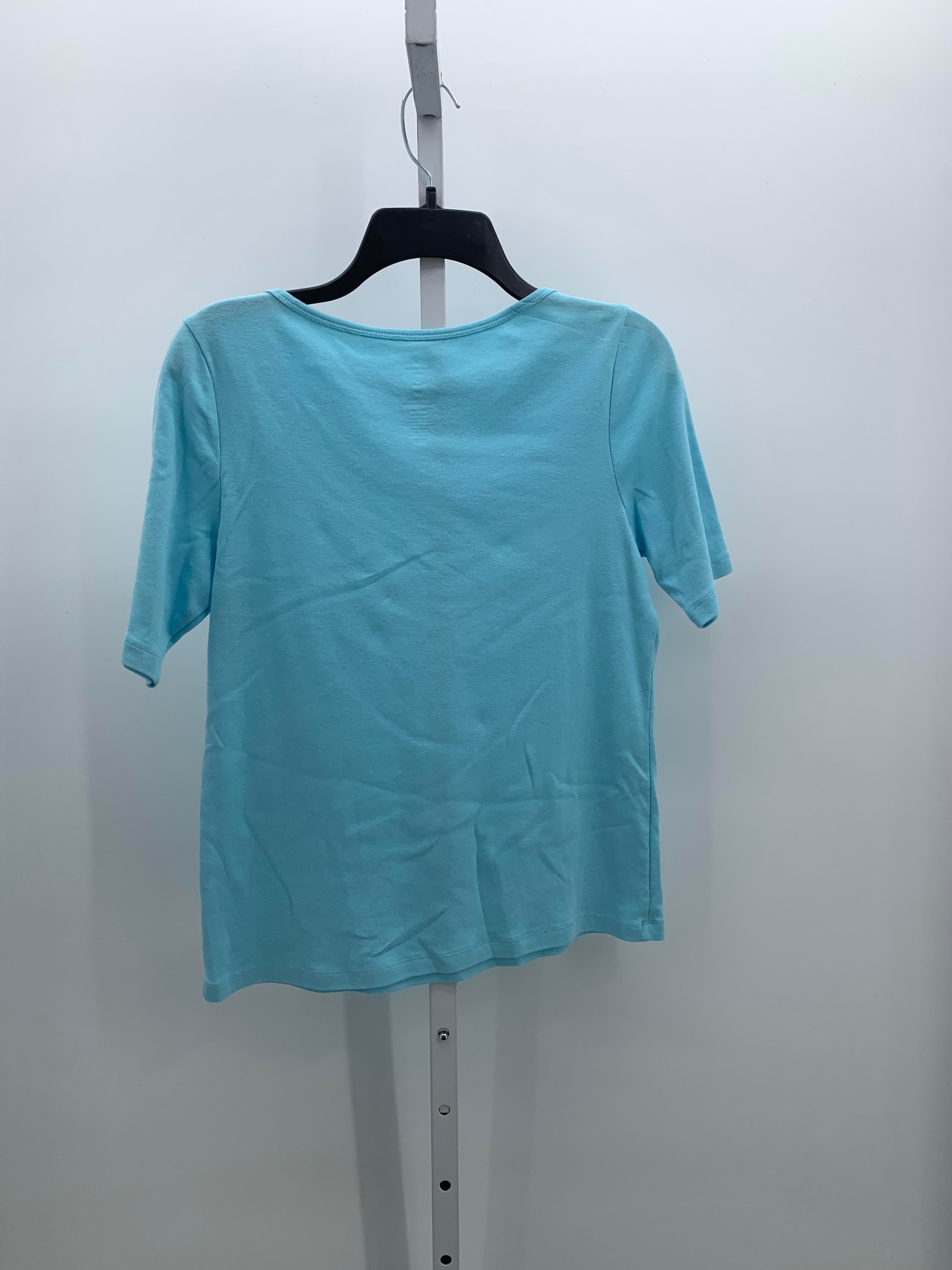 St. Johns Bay Size Medium Petite Petite Short Sleeve Shirt