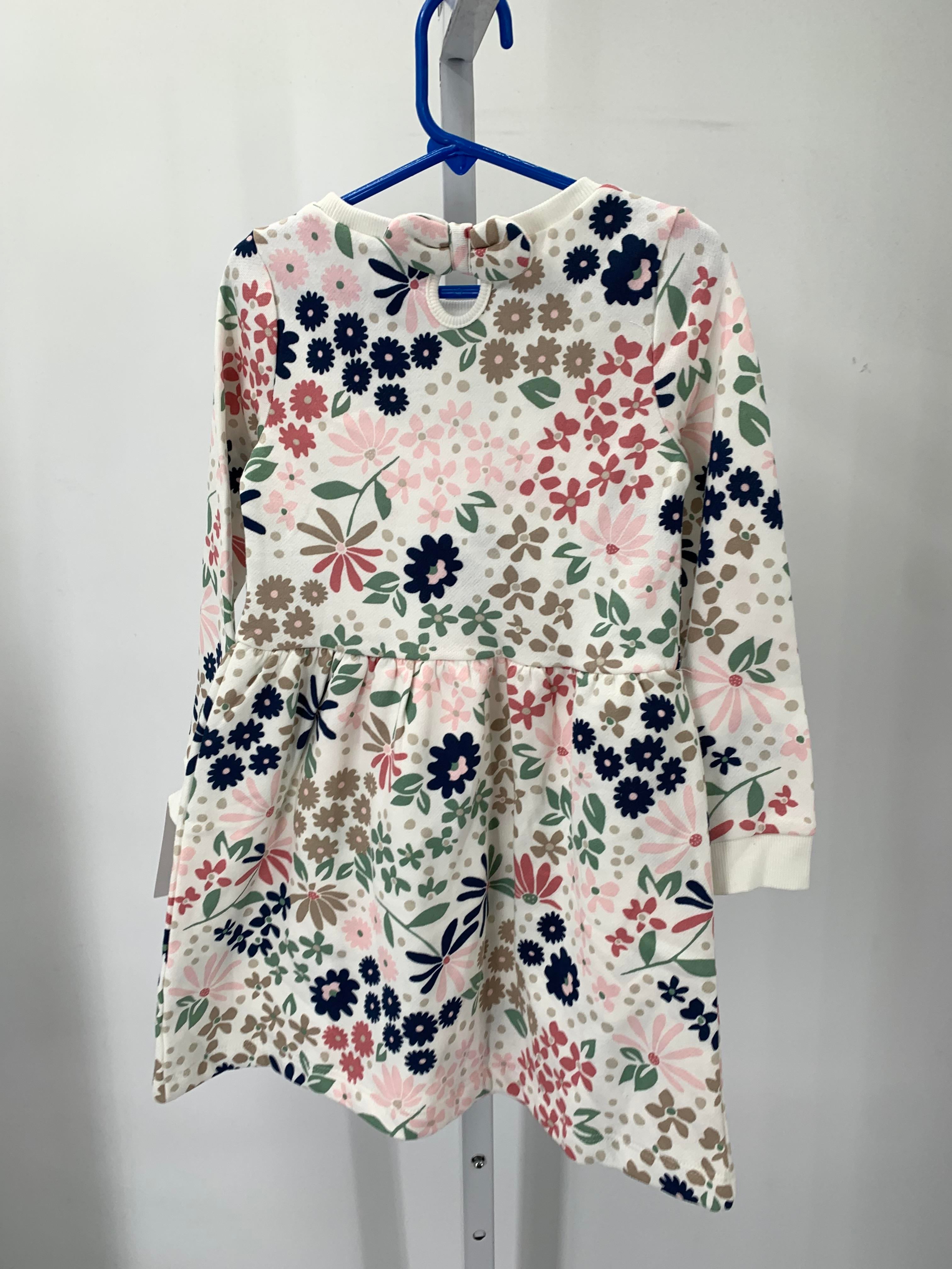 Carters Size 4T Girls Long Sleeve Dress