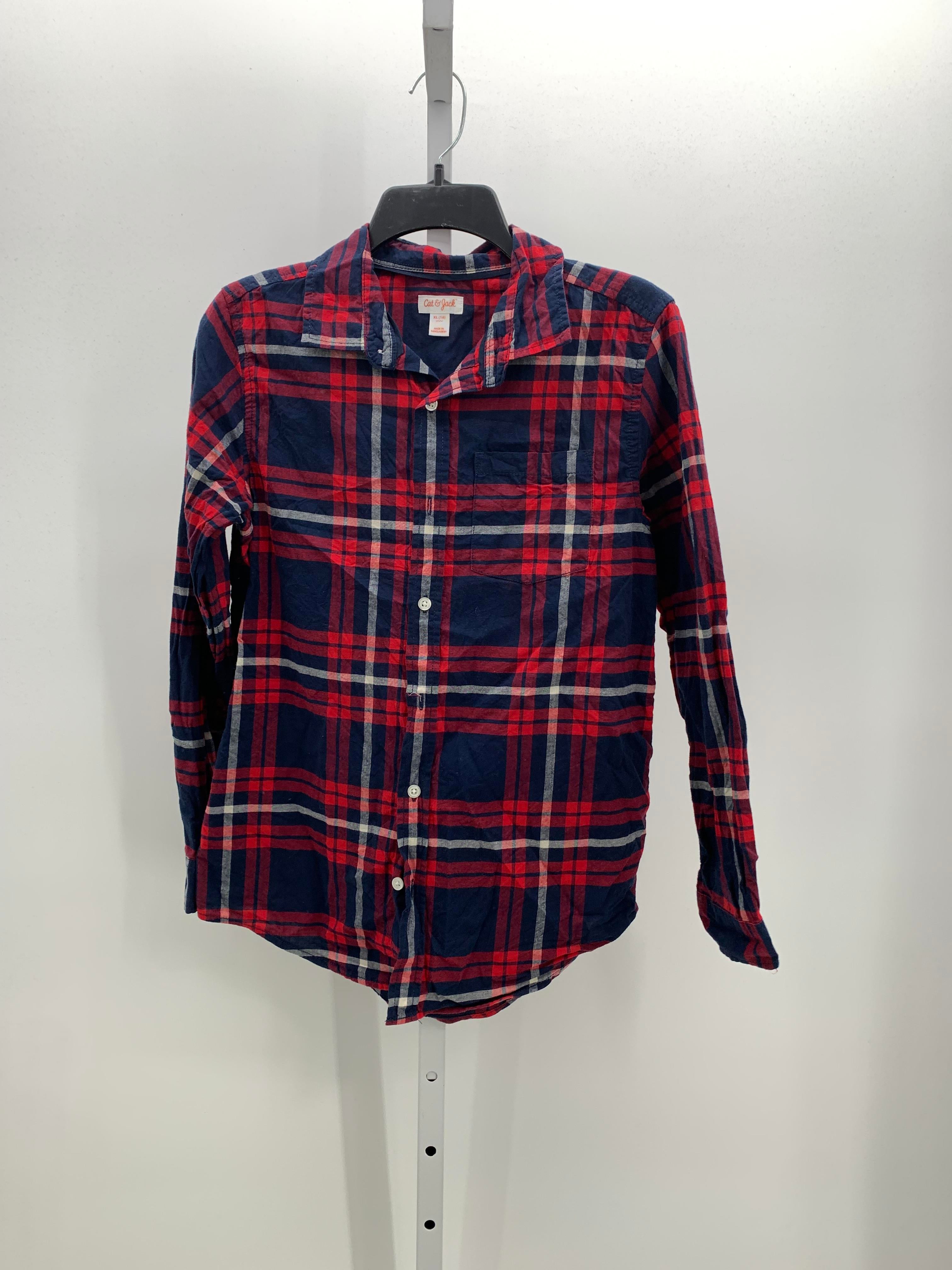 RED WHITE PLAID