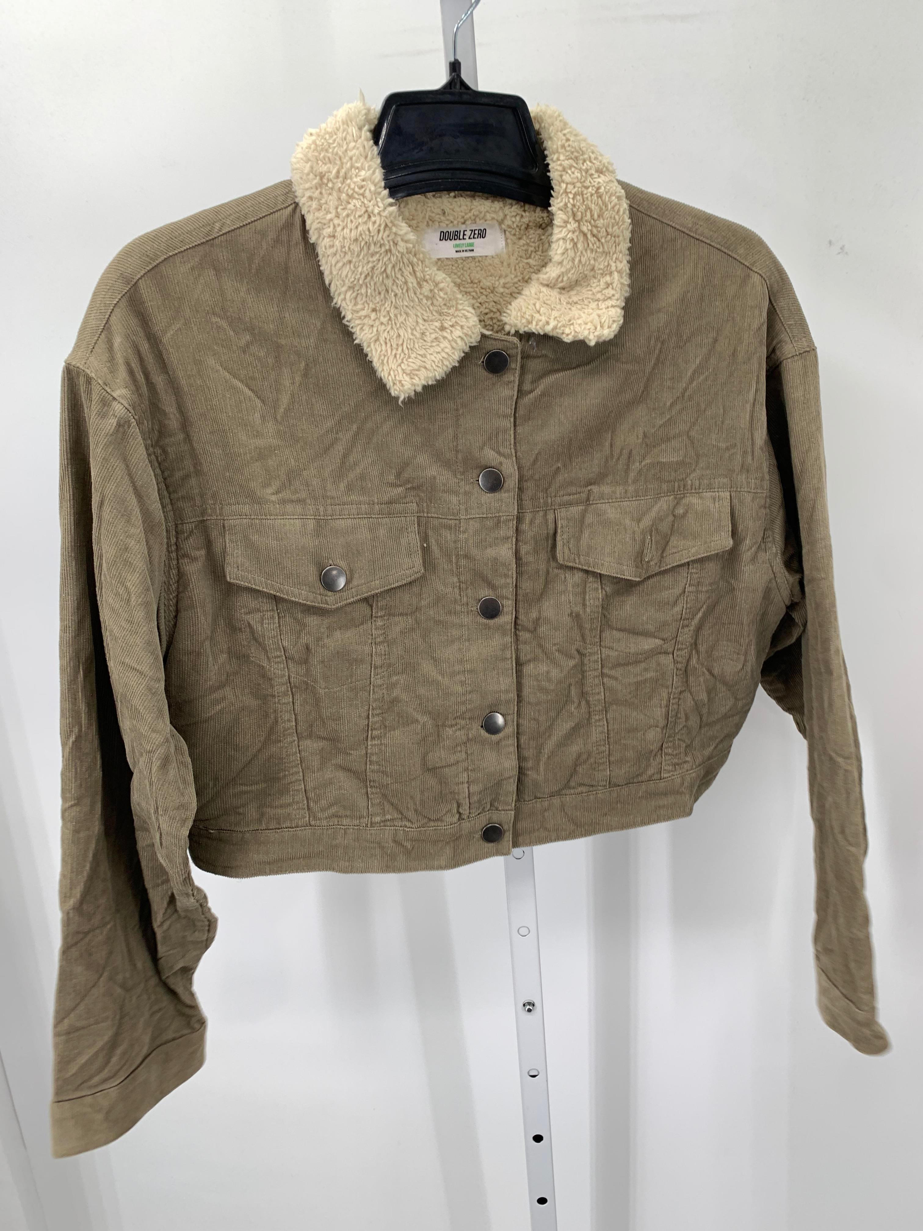 Double Zero Size Large Juniors Jacket