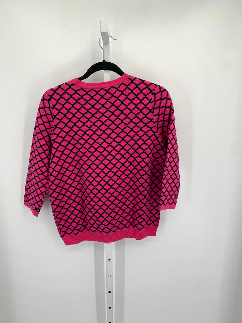 Liz Claiborne Size Large Misses 3/4 Sleeve Sweater