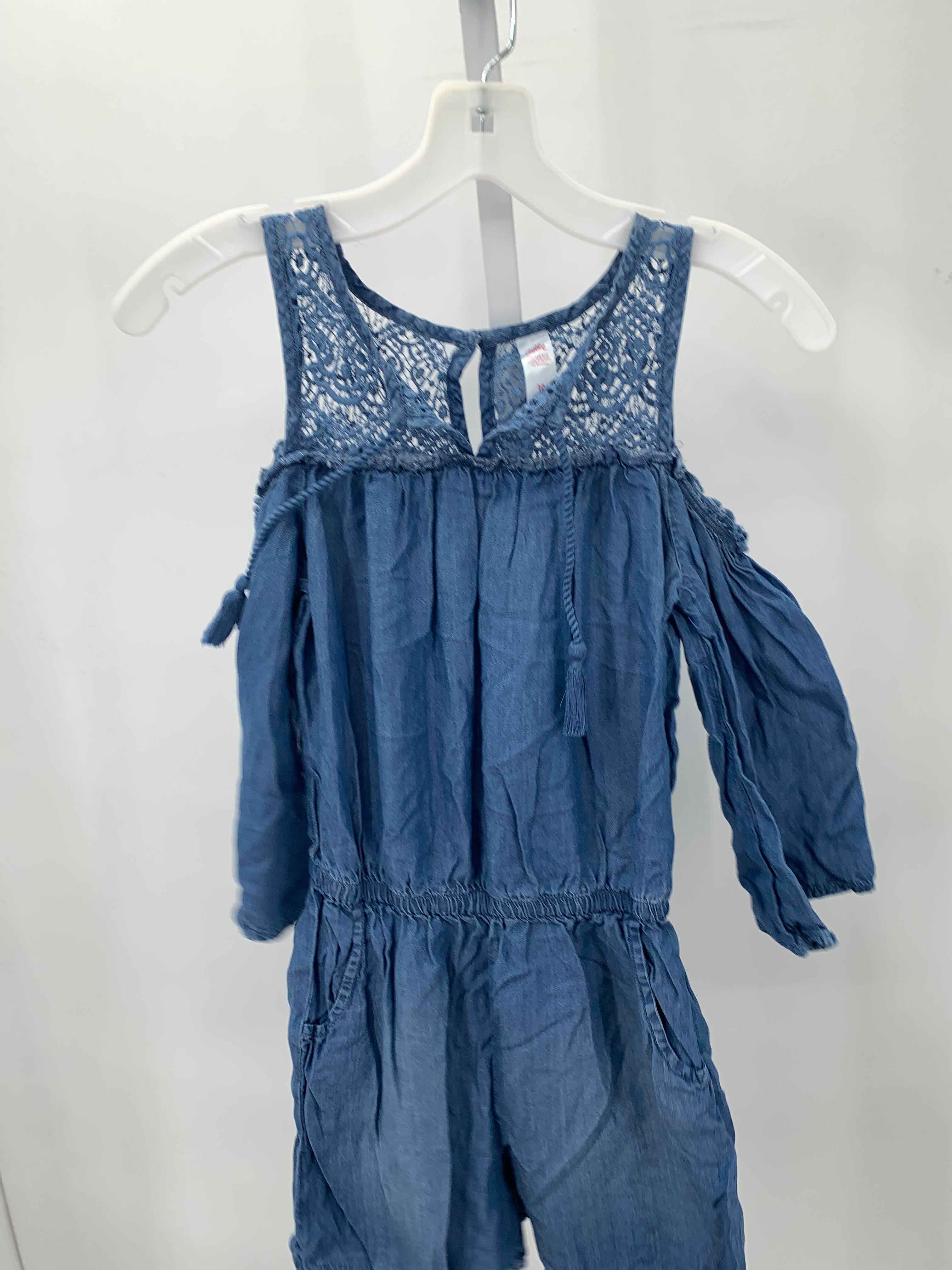 Justice Size 10 Girls Long Slv. Romper