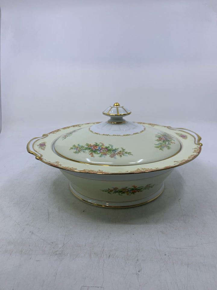 VTG COVERED DUDLEY SERVING DISH.