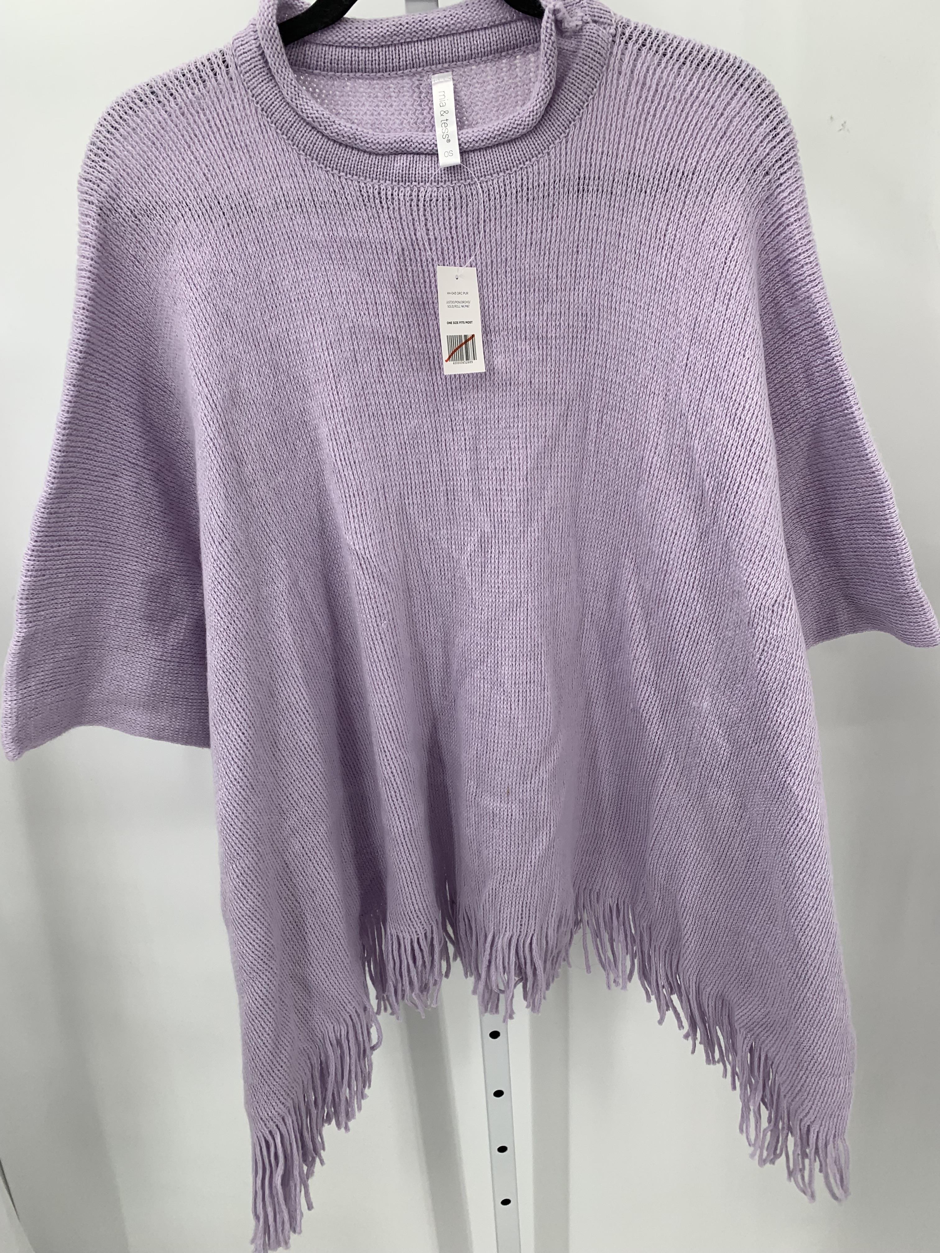 Mia & Tess Size Medium Misses Poncho