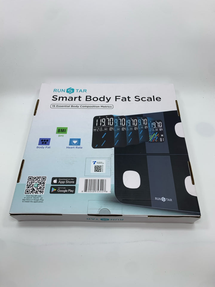 NIB RUN STAR SMART BODY SCALE.
