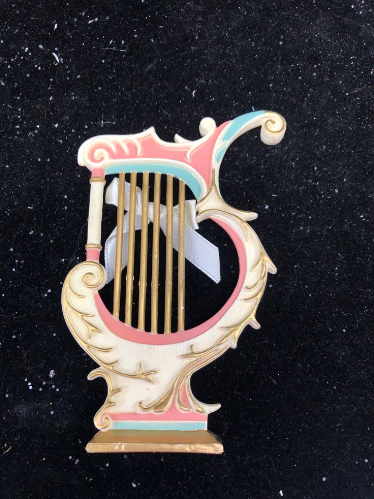 PASTEL VICTORIAN HARP.