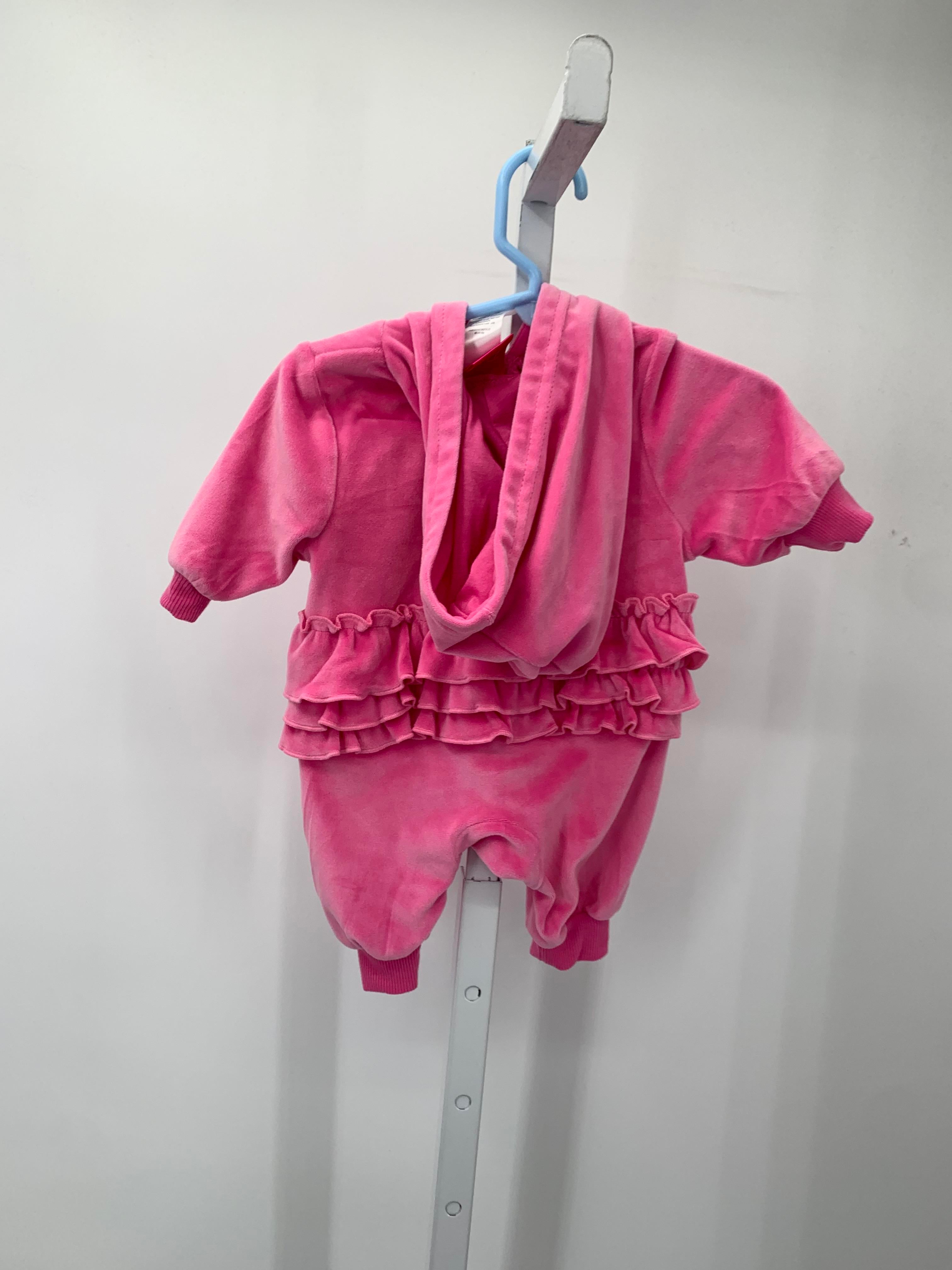 Barbie Size Newborn Girls Long Slv. Romper