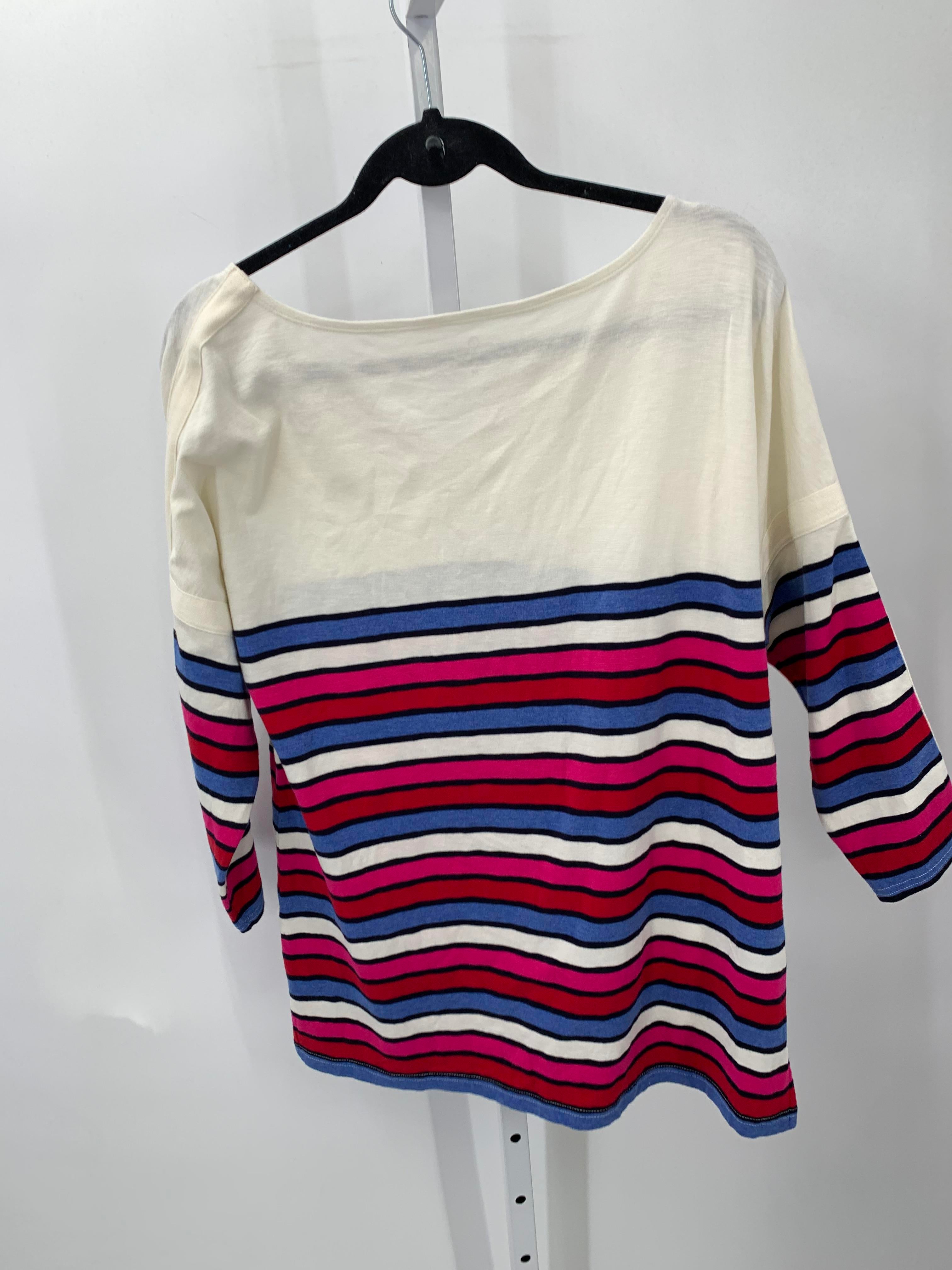 Talbots Size Medium Misses 3/4 Sleeve Shirt