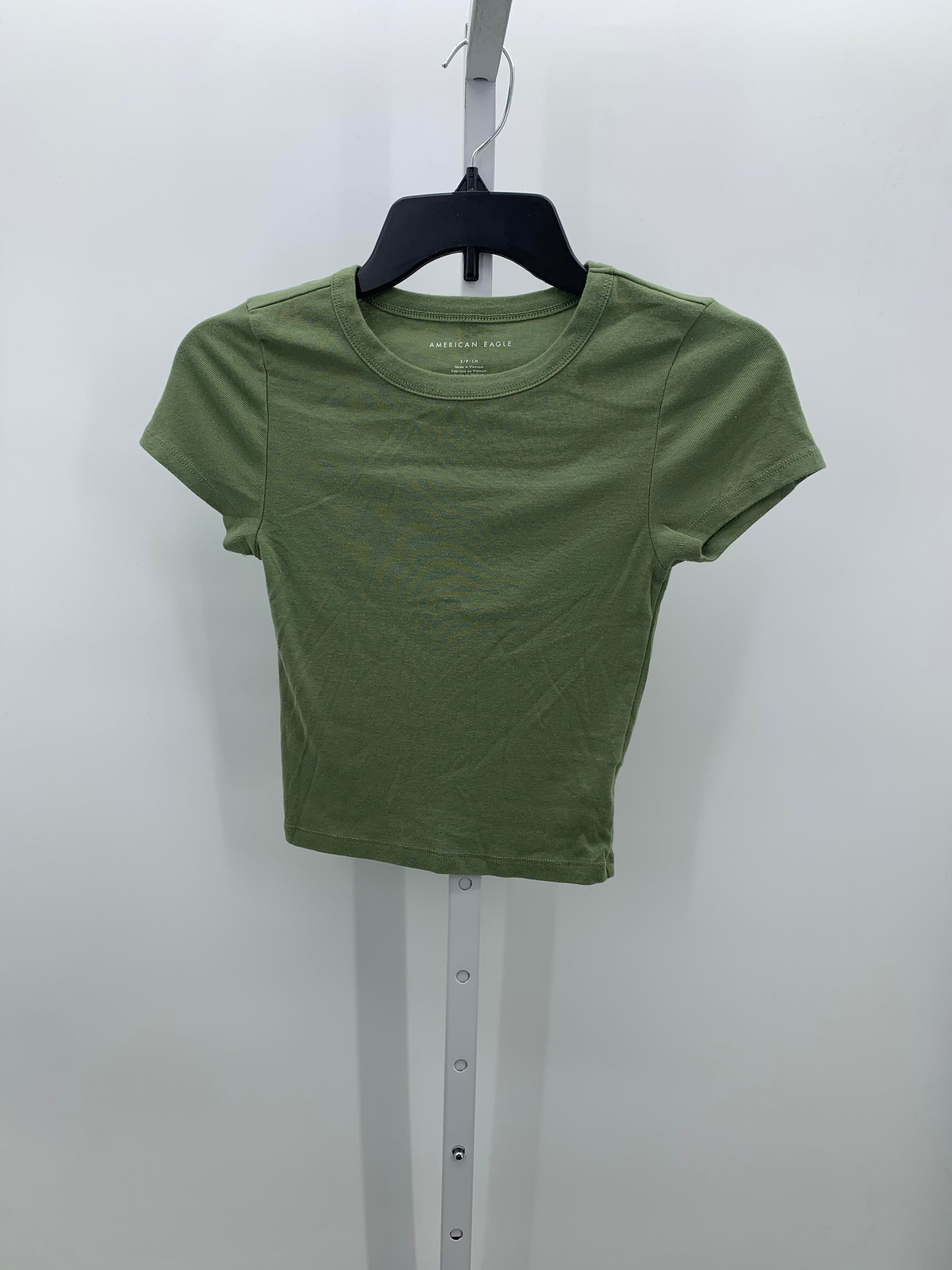 American Eagle Size Small Juniors Short Sleeve Shirt
