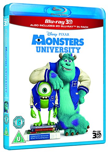 Monsters University 3D (includes 2D Version) -