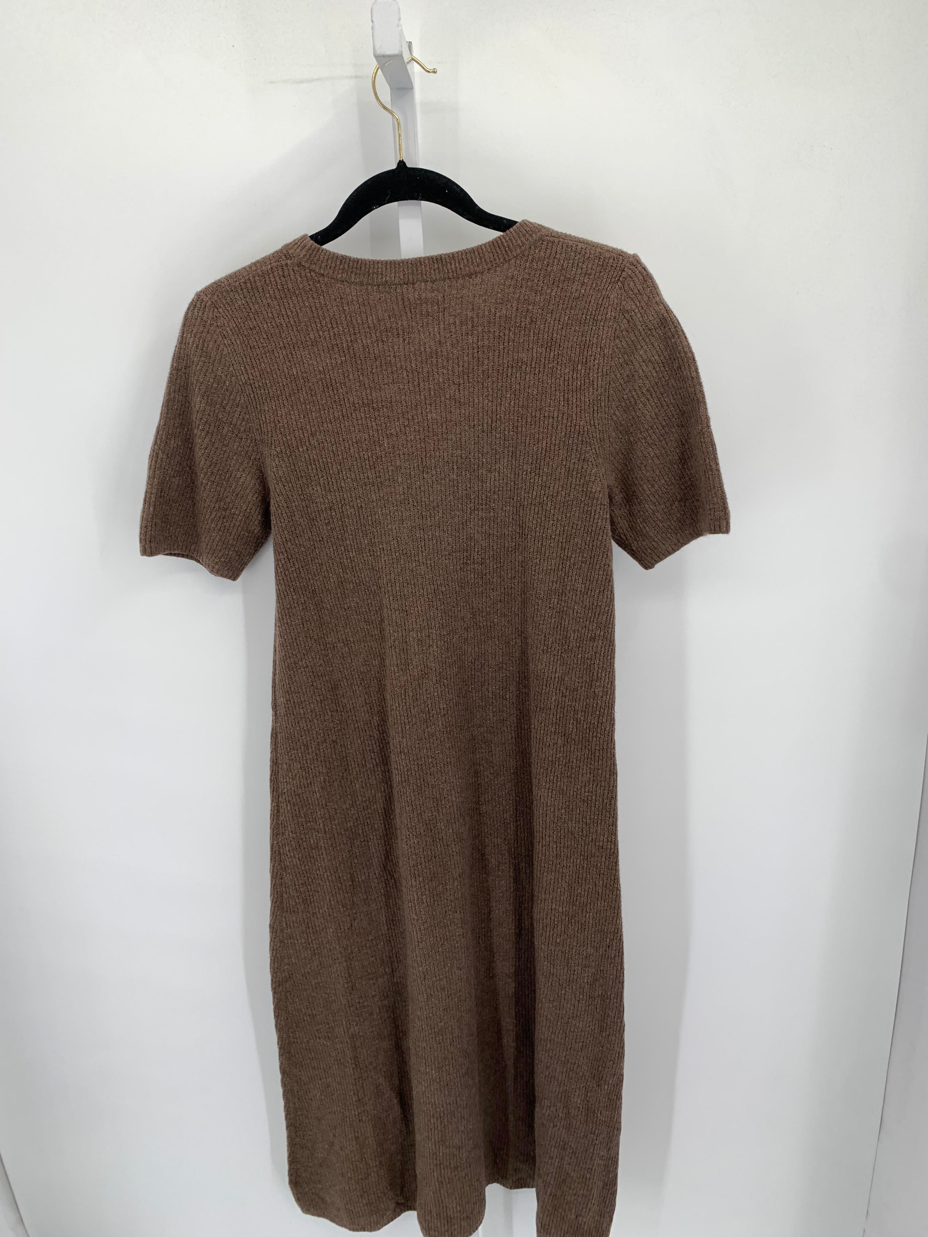 Gap Brown Size Small Maternity Short Sleeve Dress