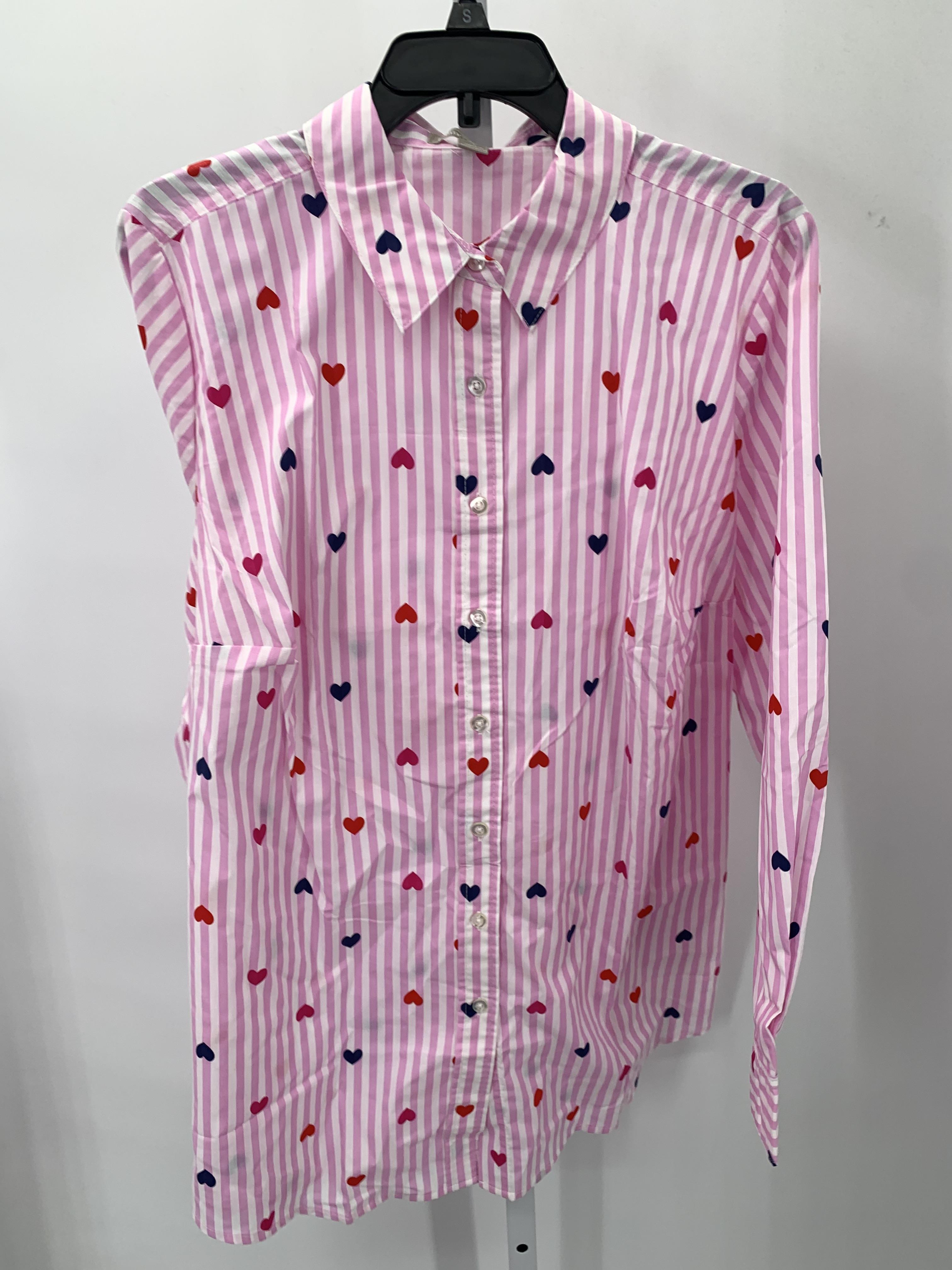 Woman Within Size 18/20 W Womens Long Sleeve Shirt