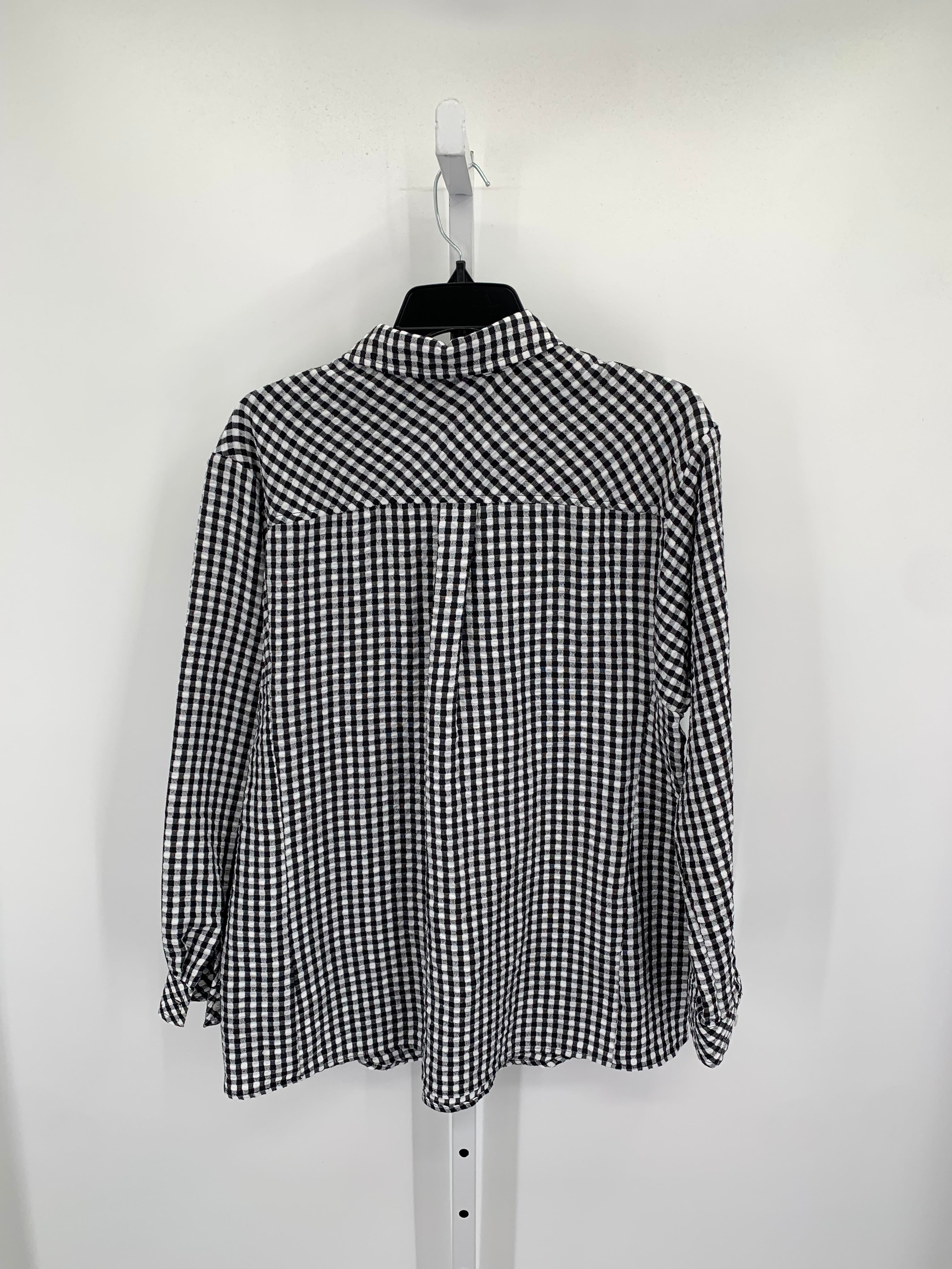 Susan Graver Size Small Misses Long Sleeve Shirt