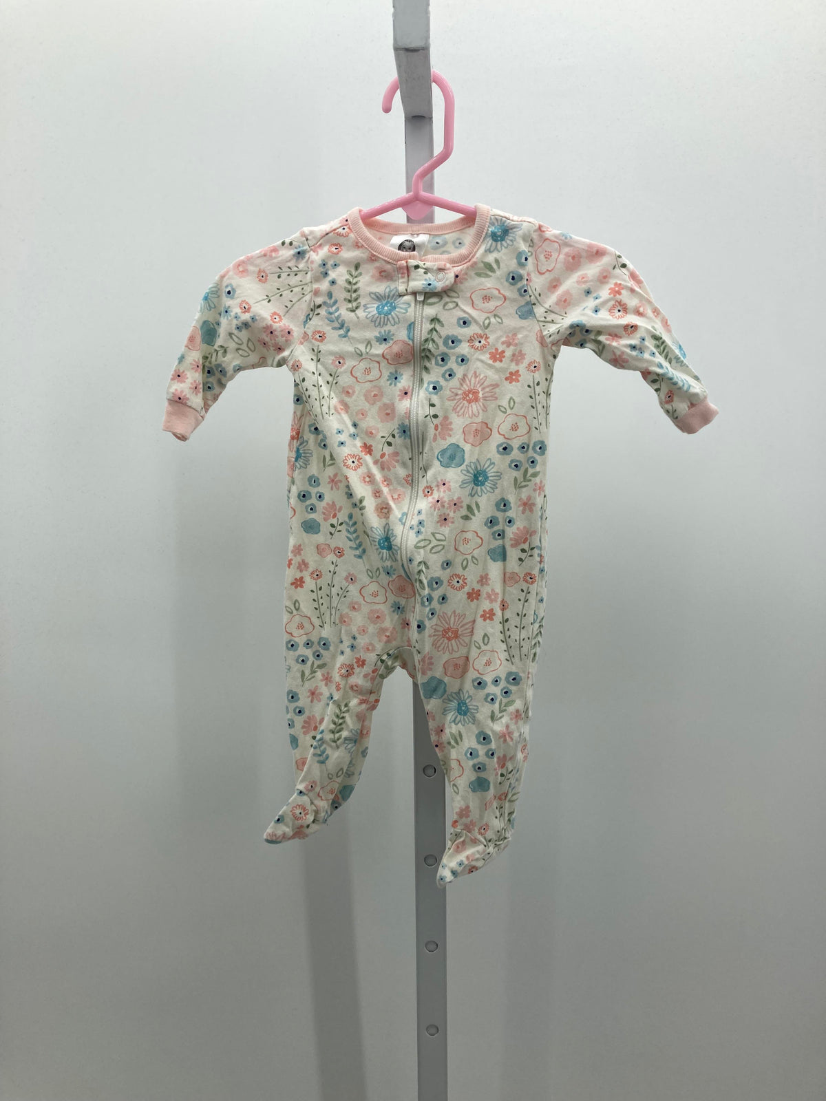 Gerber Size 0-3 months Girls Long Slv. Romper