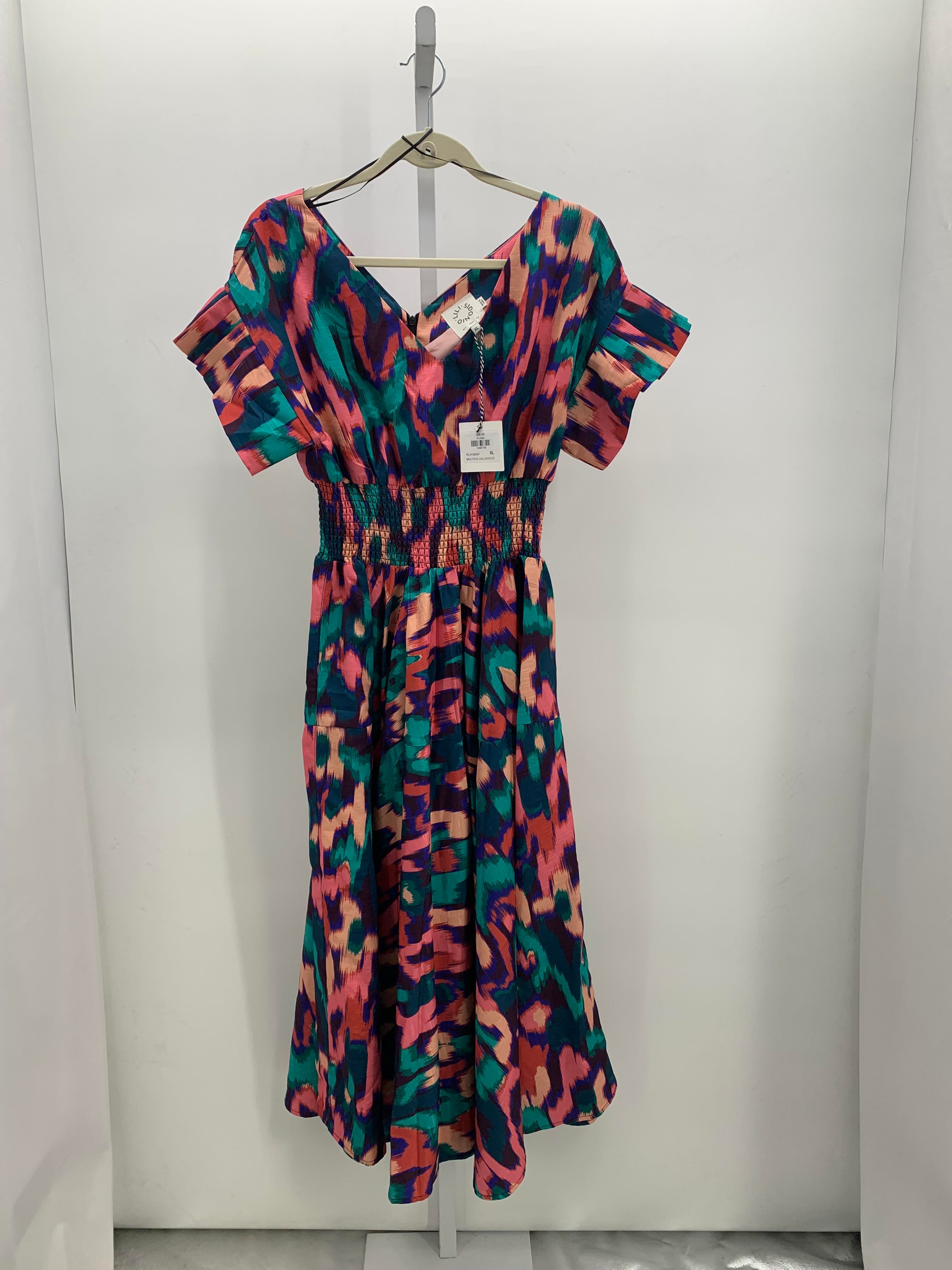 Size Extra Large Misses Short Sleeve Dress
