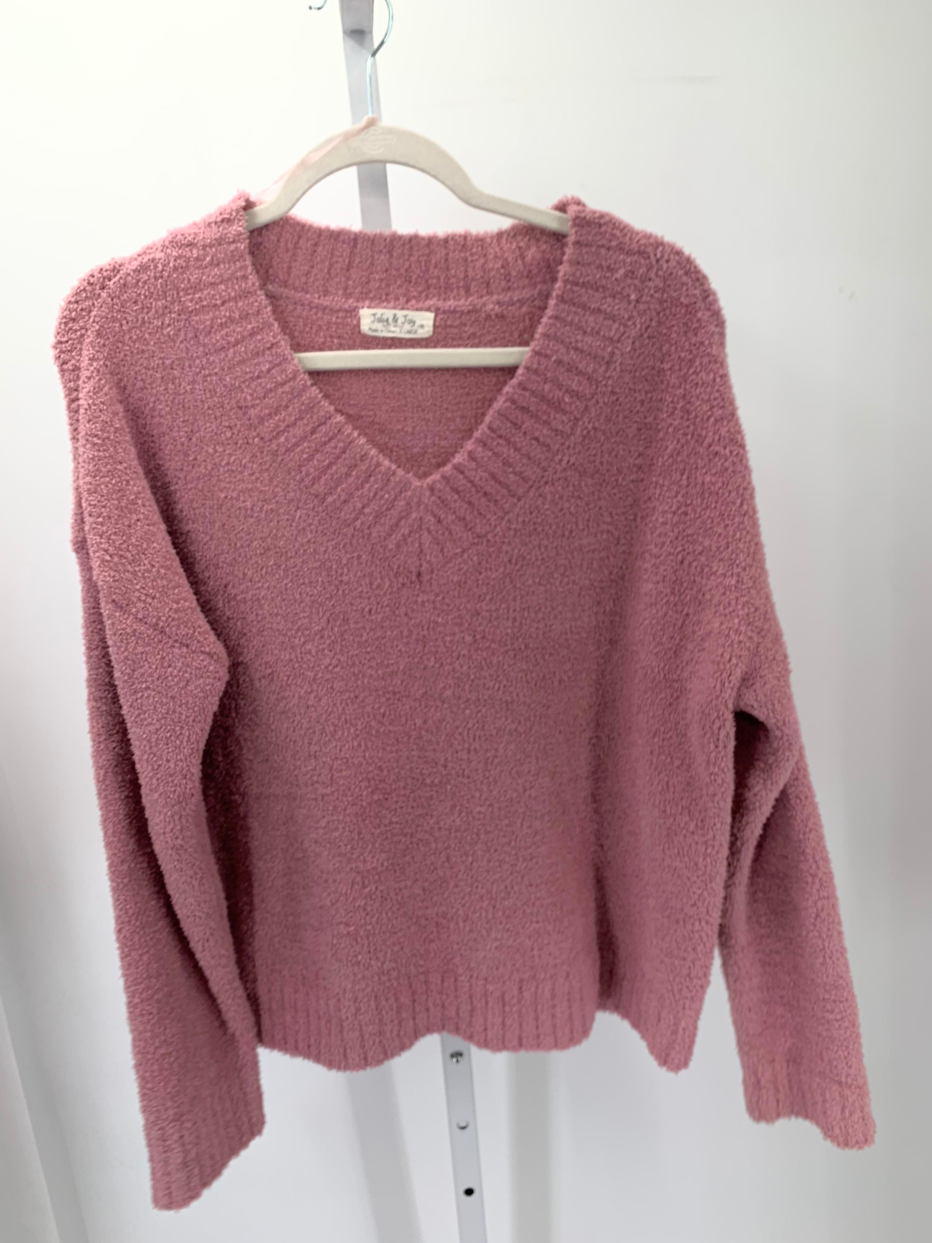 Size Extra Large Juniors Long Sleeve Sweater