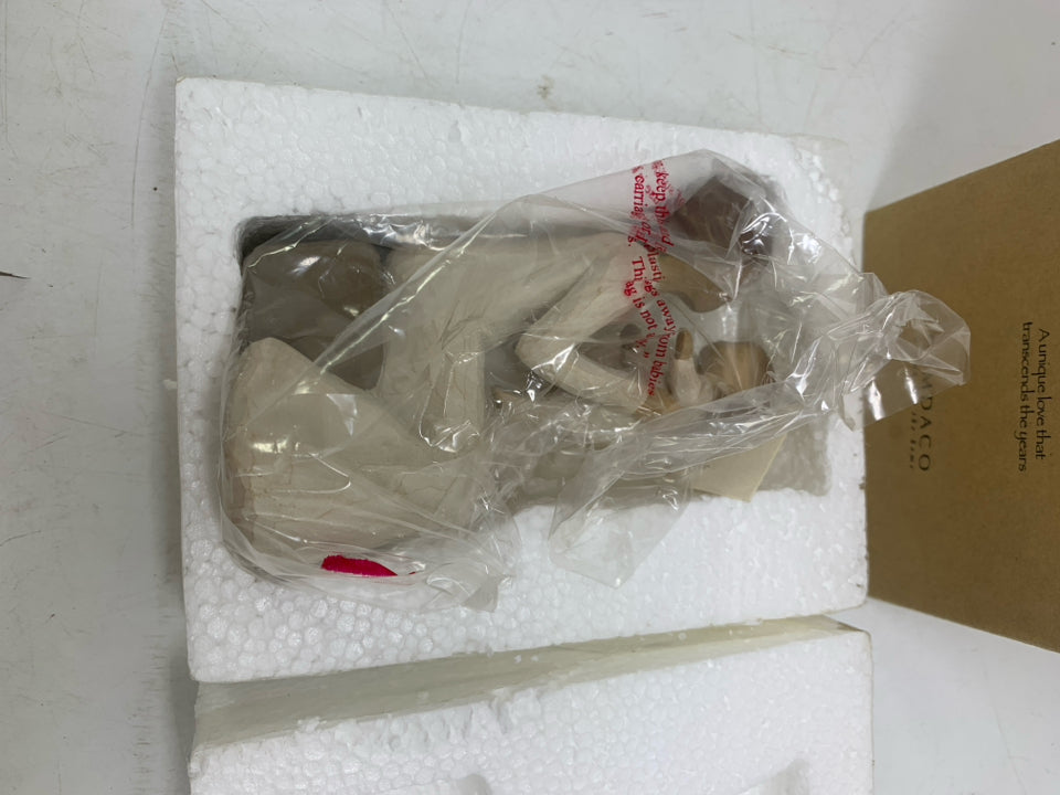 NIB SITTING WOMAN LIFTING BABY IN AIR "GRANDMOTHER".