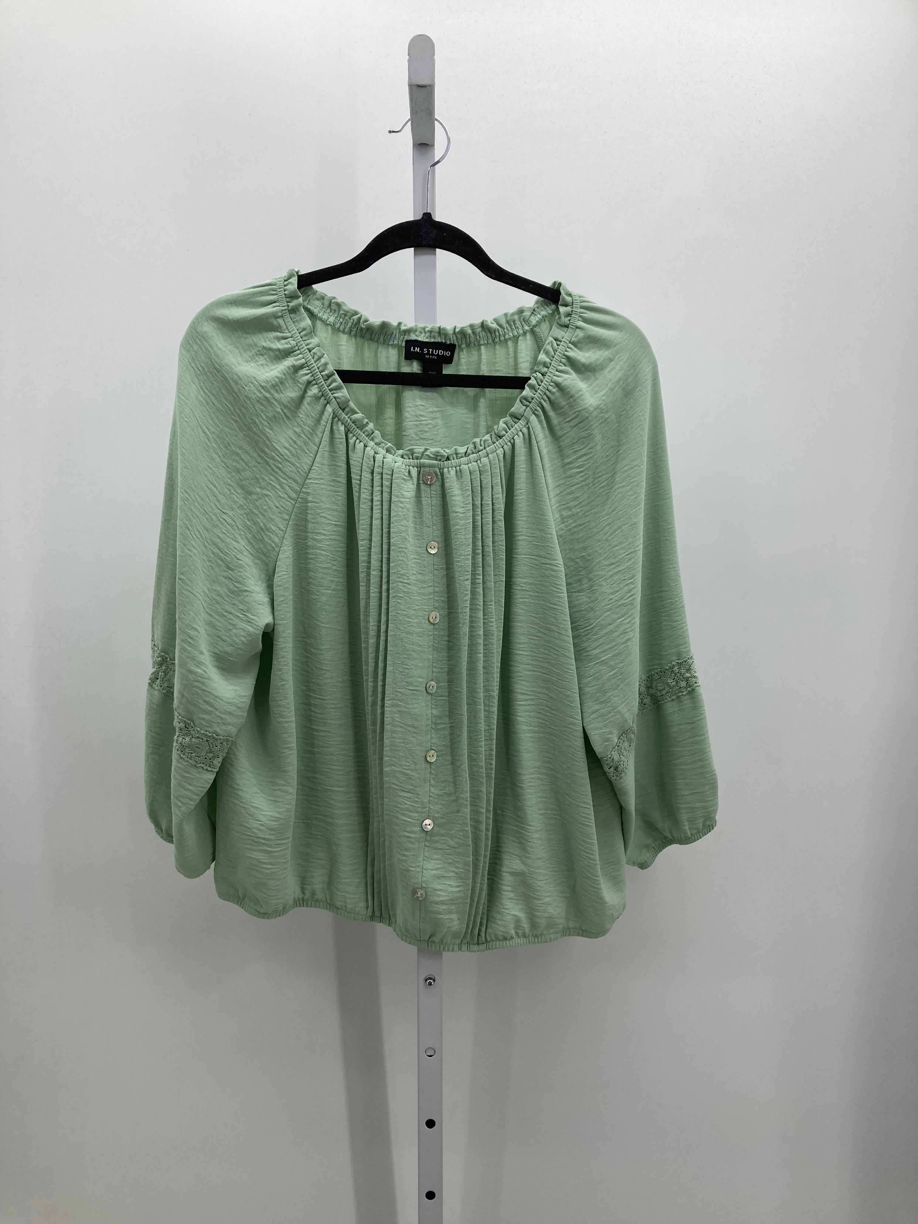 Size X Large Petite Petite Long Sleeve Shirt