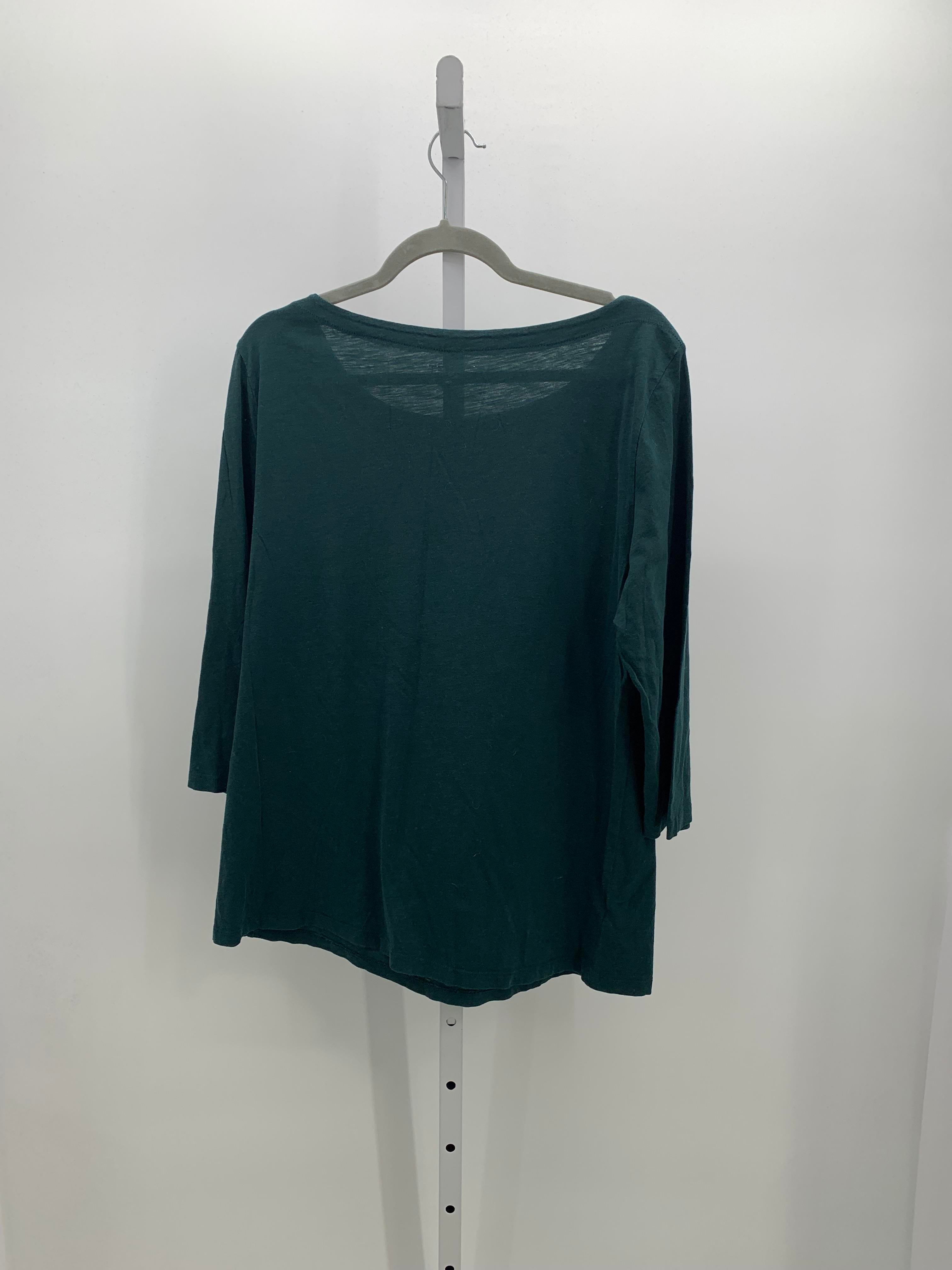 Loft Size Extra Large Misses 3/4 Sleeve Shirt