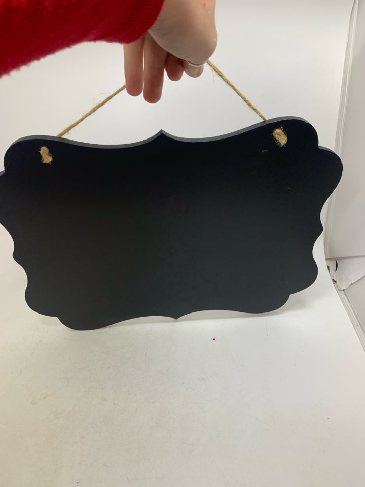 CHALK BOARD WALL HANGING.