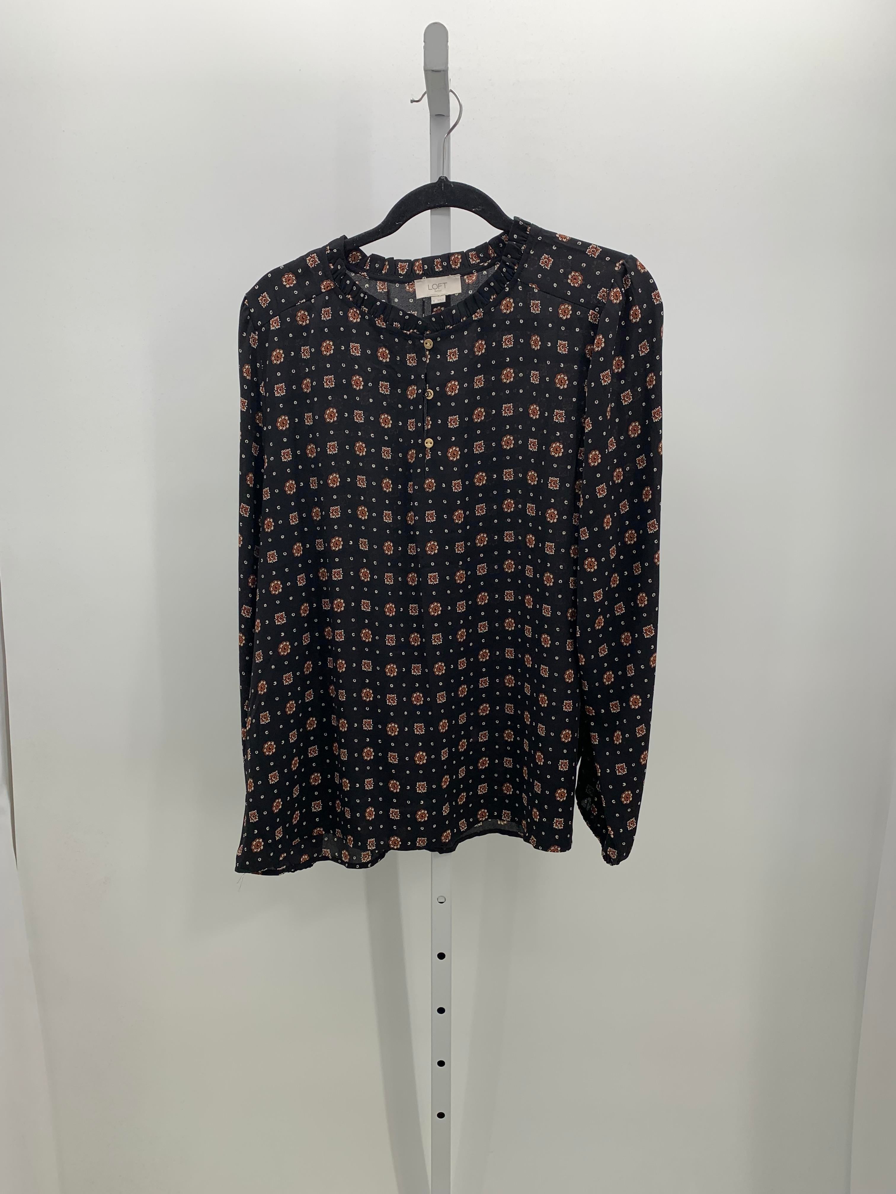 Loft Size Extra Large Misses Long Sleeve Shirt