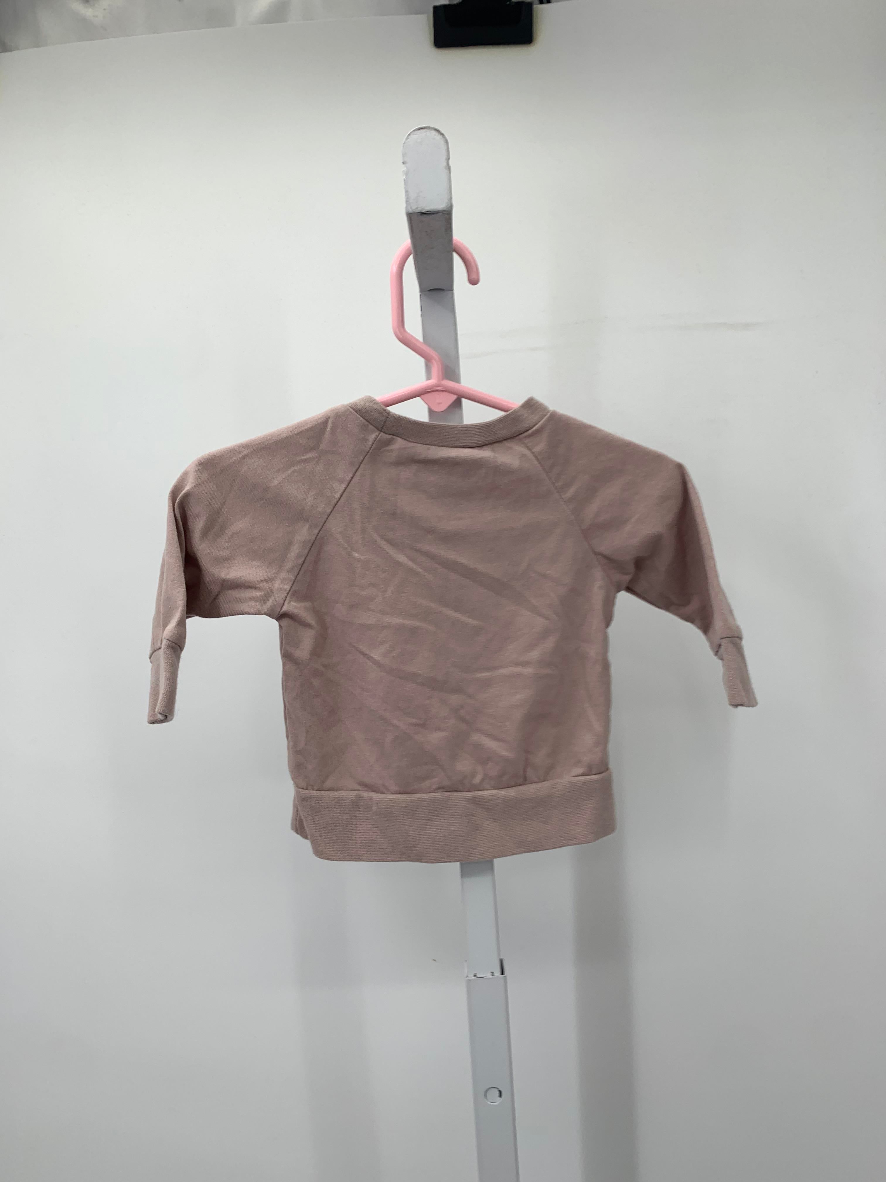 Size 0-3 months Girls Long Sleeve Shirt