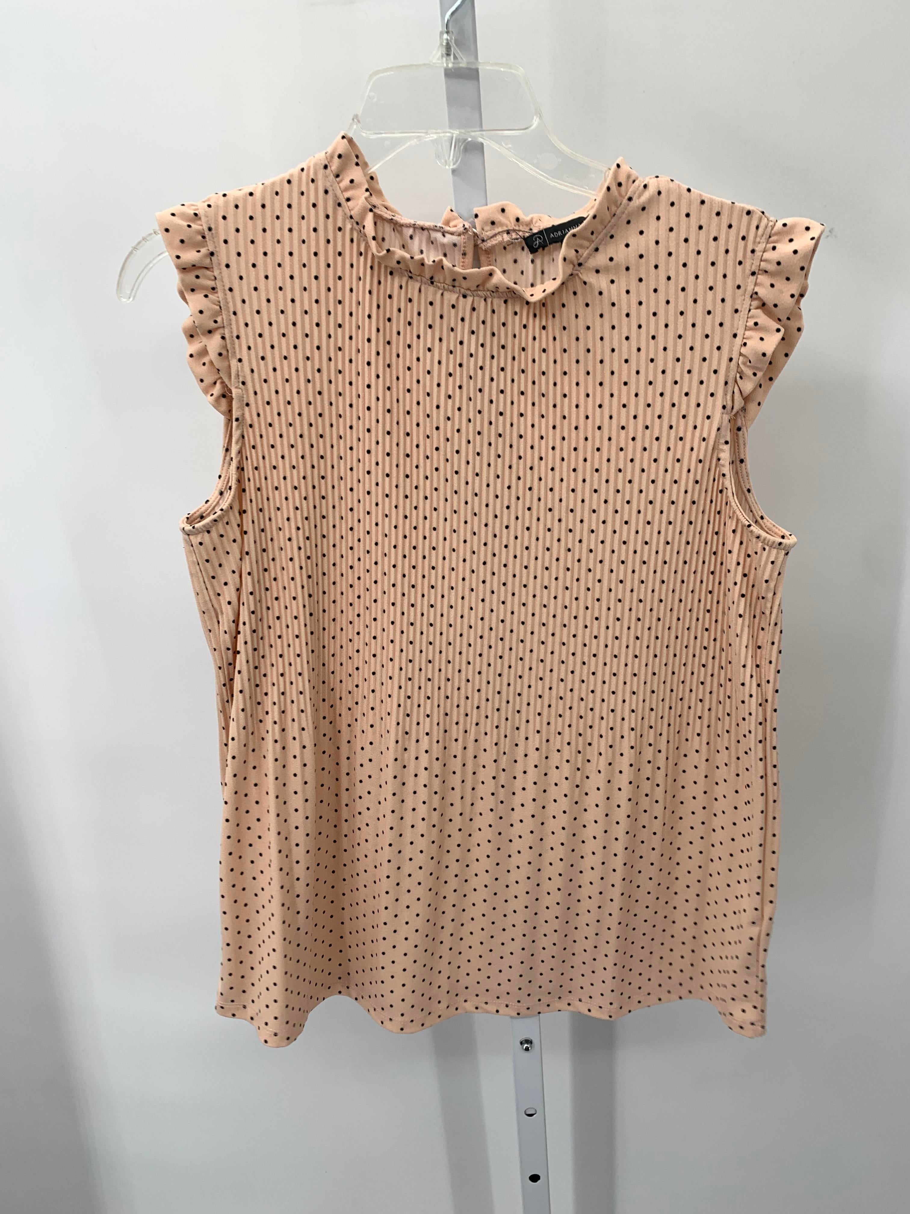 Adrianna Papell Size Small Misses Sleeveless Shirt