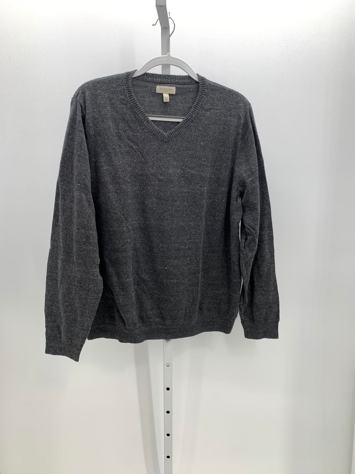 VNECK ESTATE RIBBED