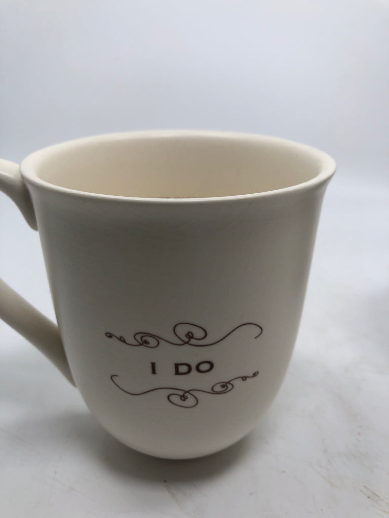 2PC- I DO ME TOO COFFEE MUGS.