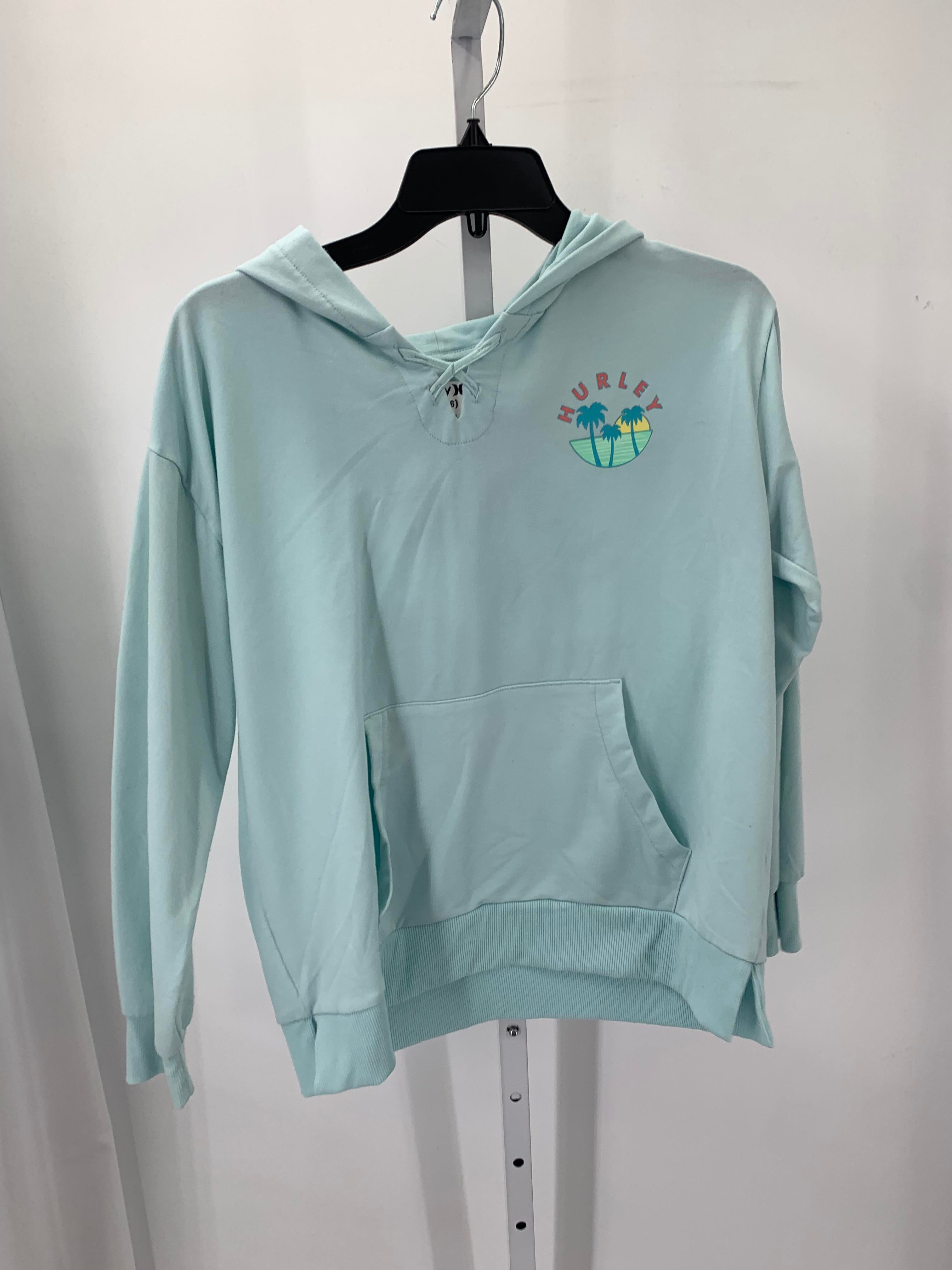 Hurley Size 14-16 Girls Long Sleeve Shirt