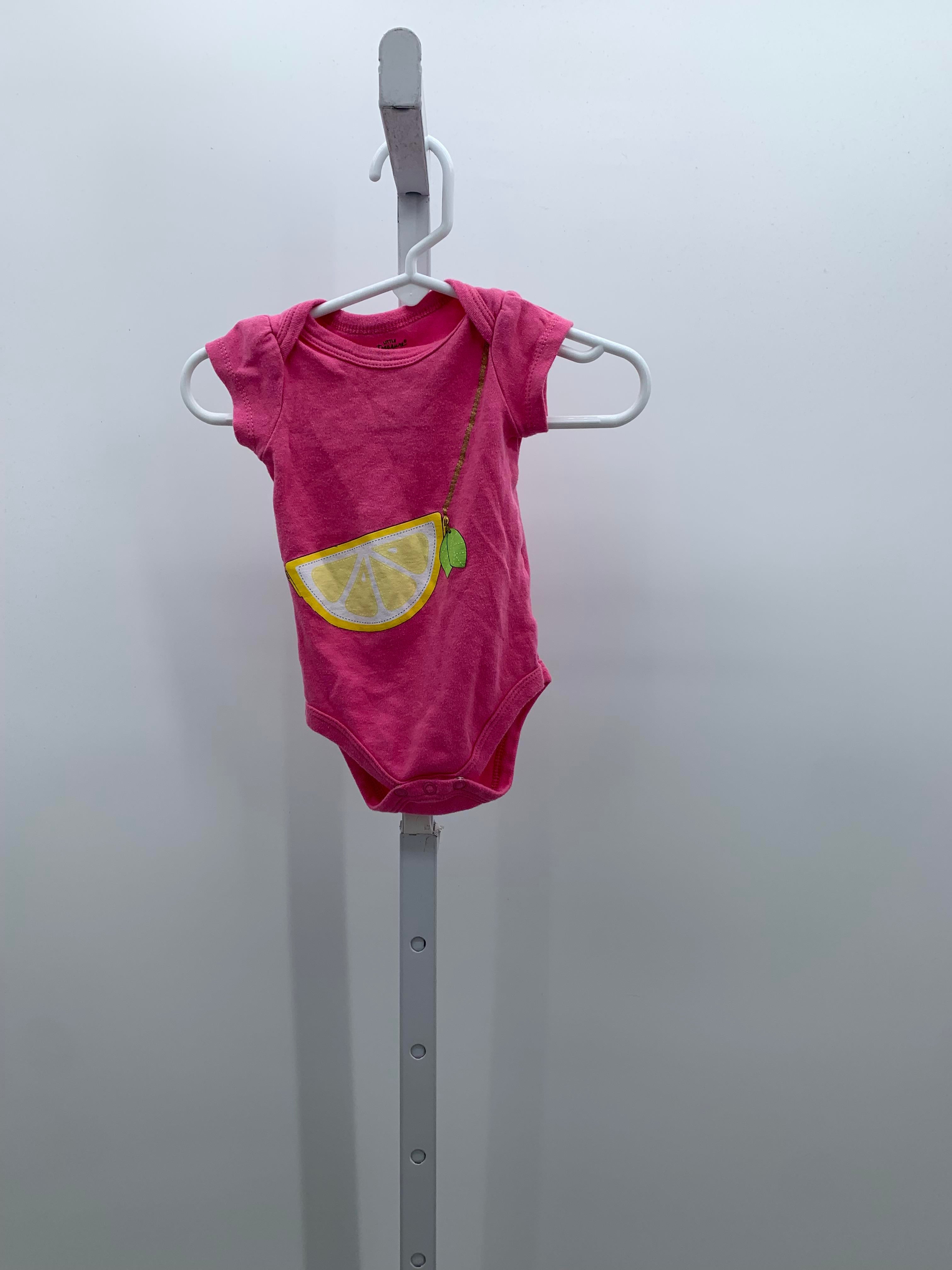Size 0-3 months Girls Short Sleeve Shirt