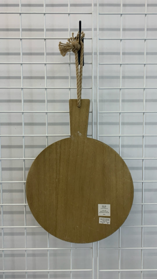 RUSTIC "GATHER" CUTTING BOARD SIGN.