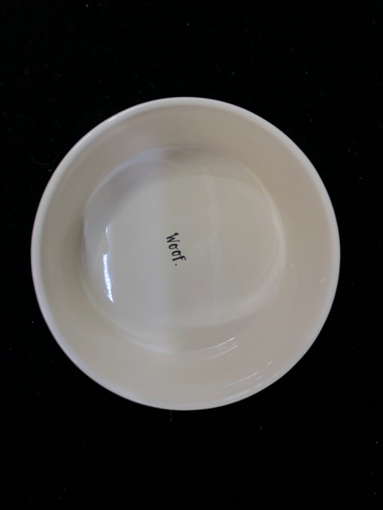RAE DUNN PET BOWL W STICK.