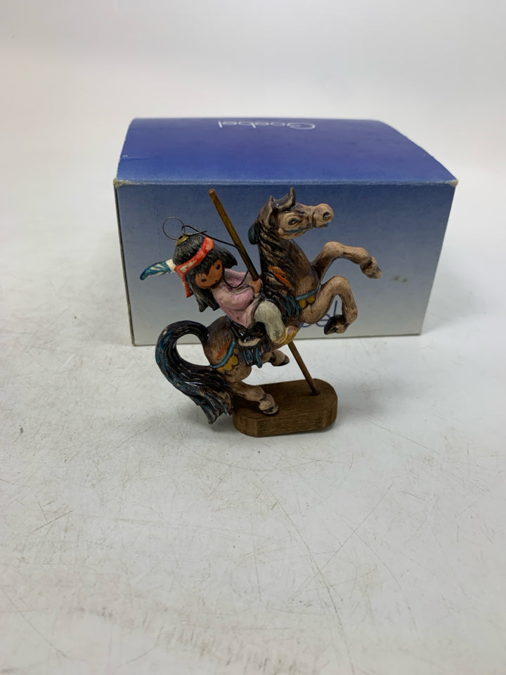 GOEBEL MERRY LITTLE INDIAN W/ BOX LIMITED EDITION.
