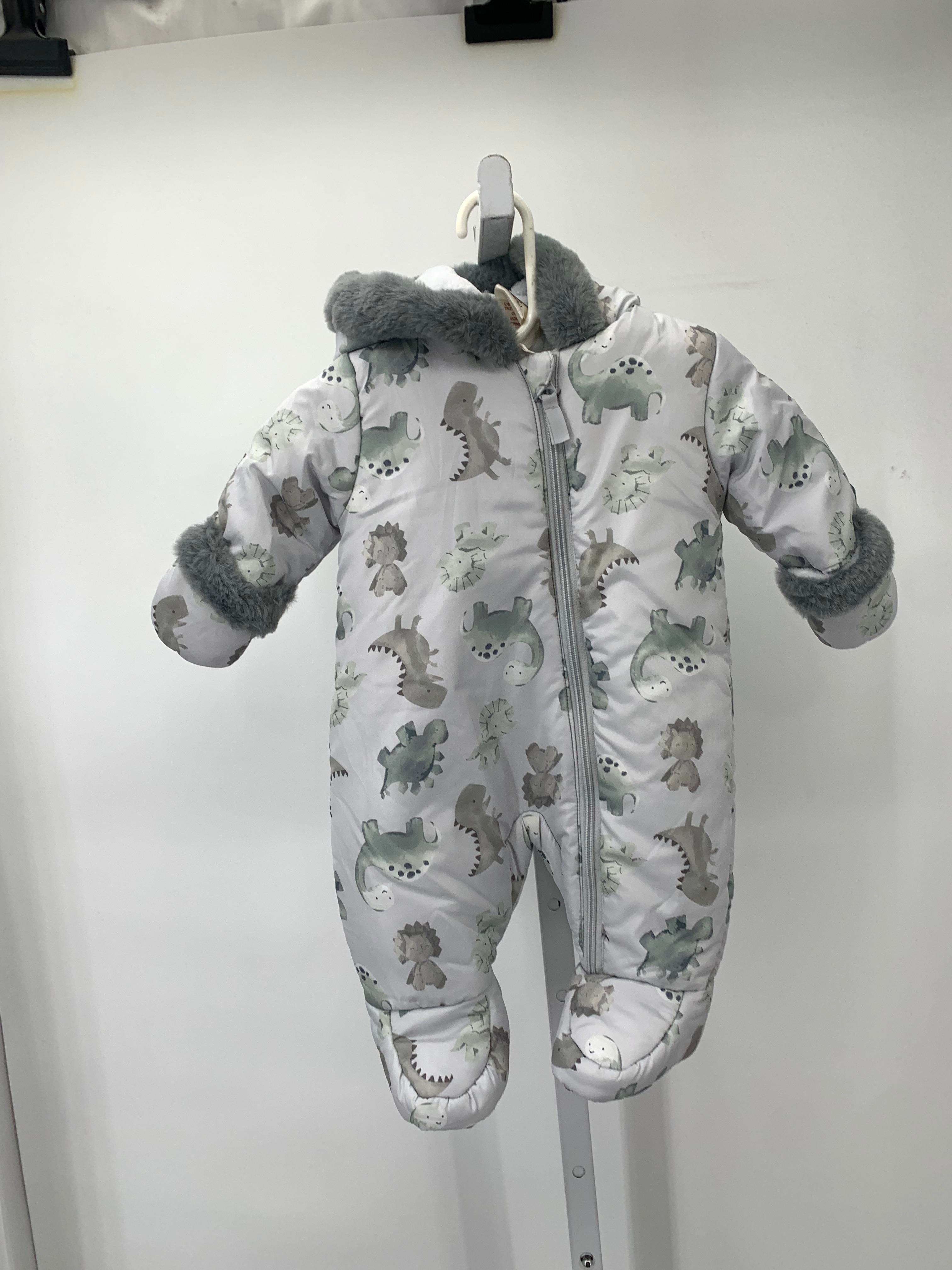 DINOSAURS HOODED ZIP