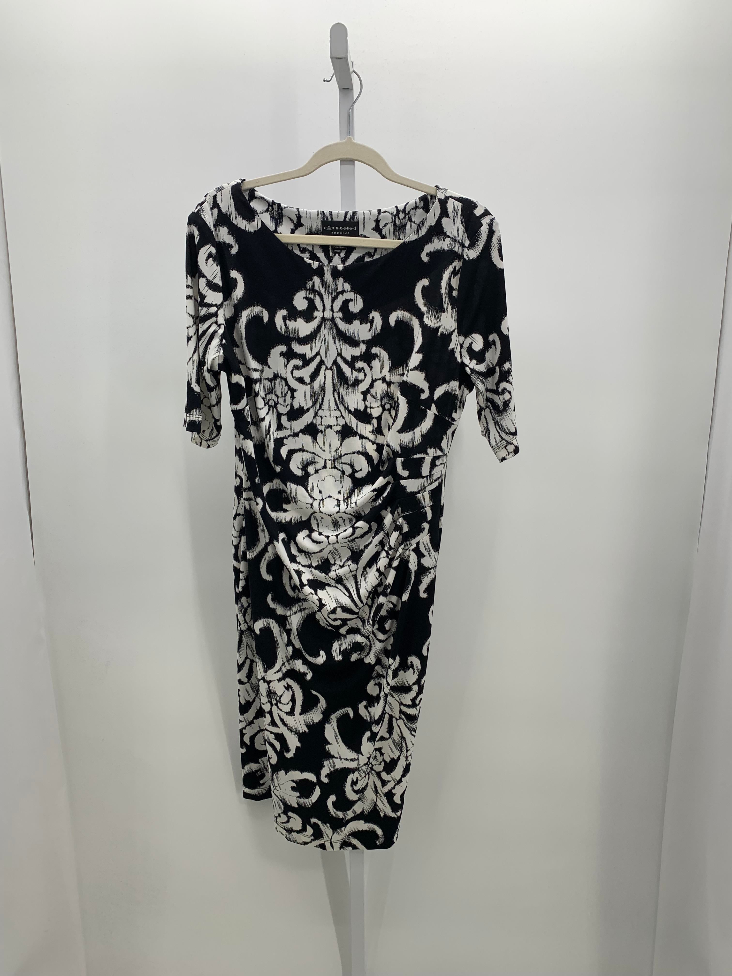 connected apparel Size 16 Misses Short Sleeve Dress